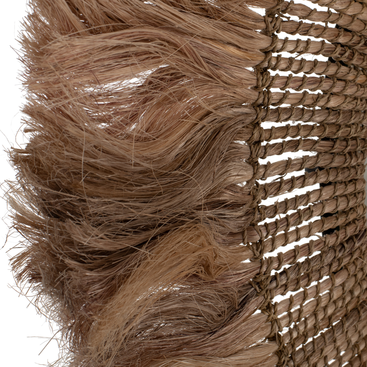MIRROR ROUND WITH ABACA FIBER FRAME IN NATURAL COLOR 90x4x90Hcm.HM7736 [7]