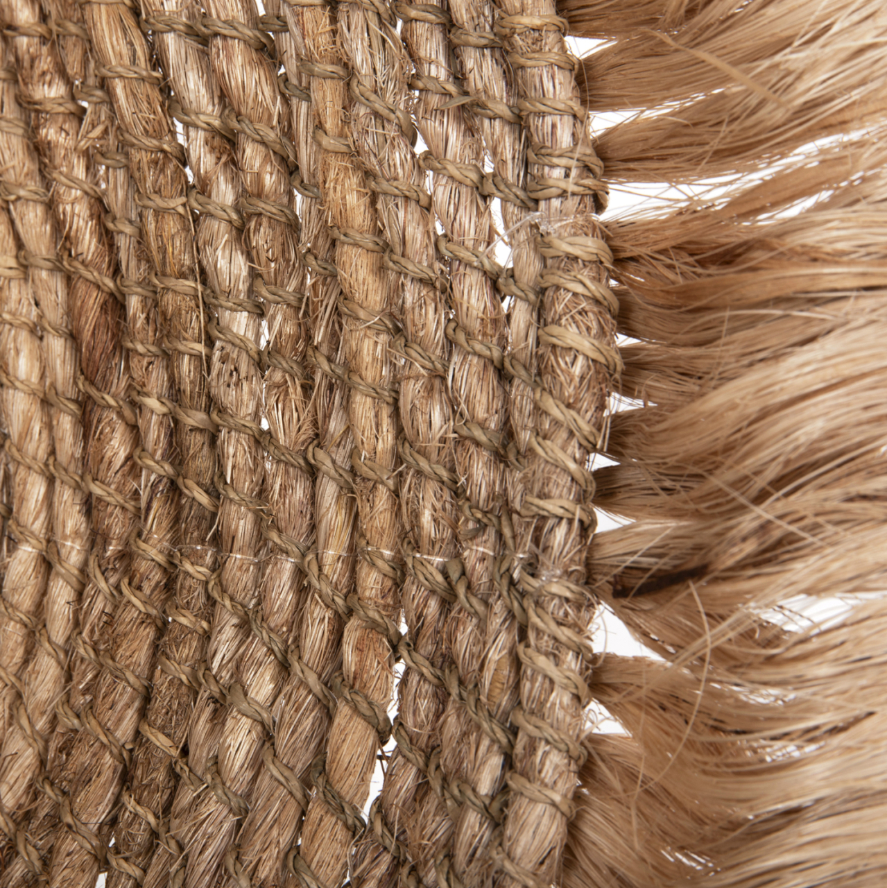 MIRROR ROUND WITH ABACA FIBERS IN NATURAL COLOR 85x17x85Hcm.HM7742 [5]