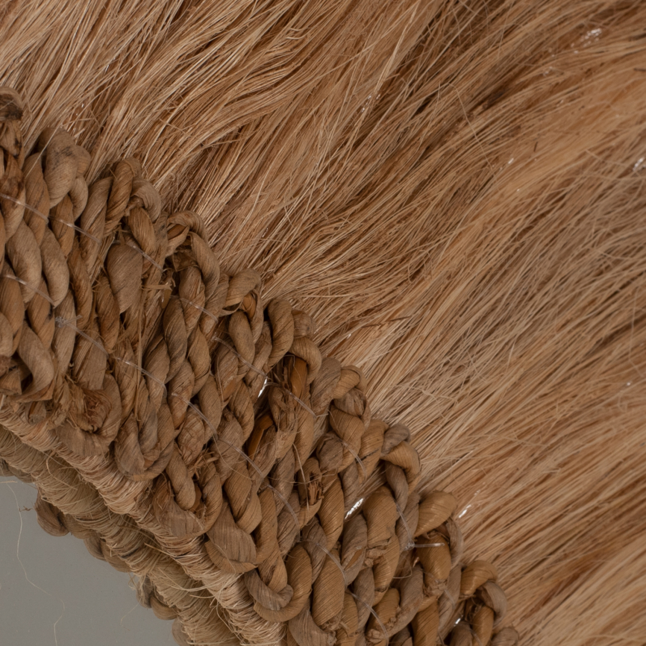 MIRROR ROUND WITH ABACA FRAME NATURAL COLOR 90x4,5x90Hcm.HM7730 [5]