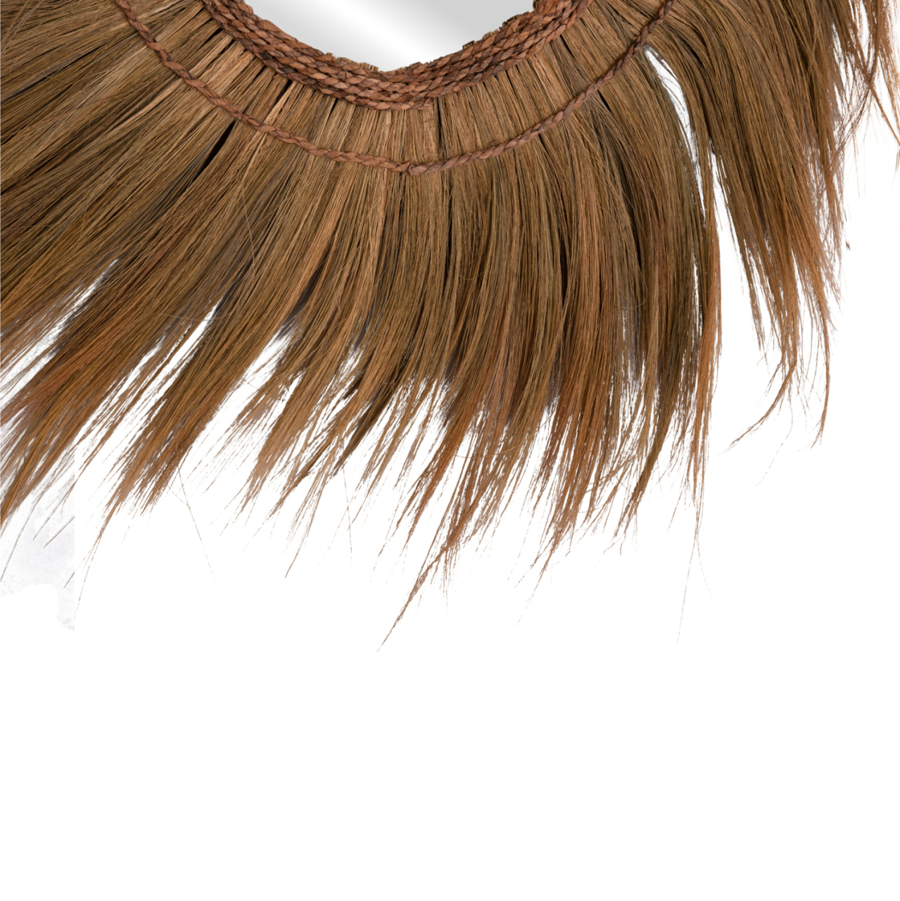 MIRROR ROUND WITH BANANA BARK FIBER FRAME IN NATURAL COLOR 130x4x130Hcm.HM7734 [4]