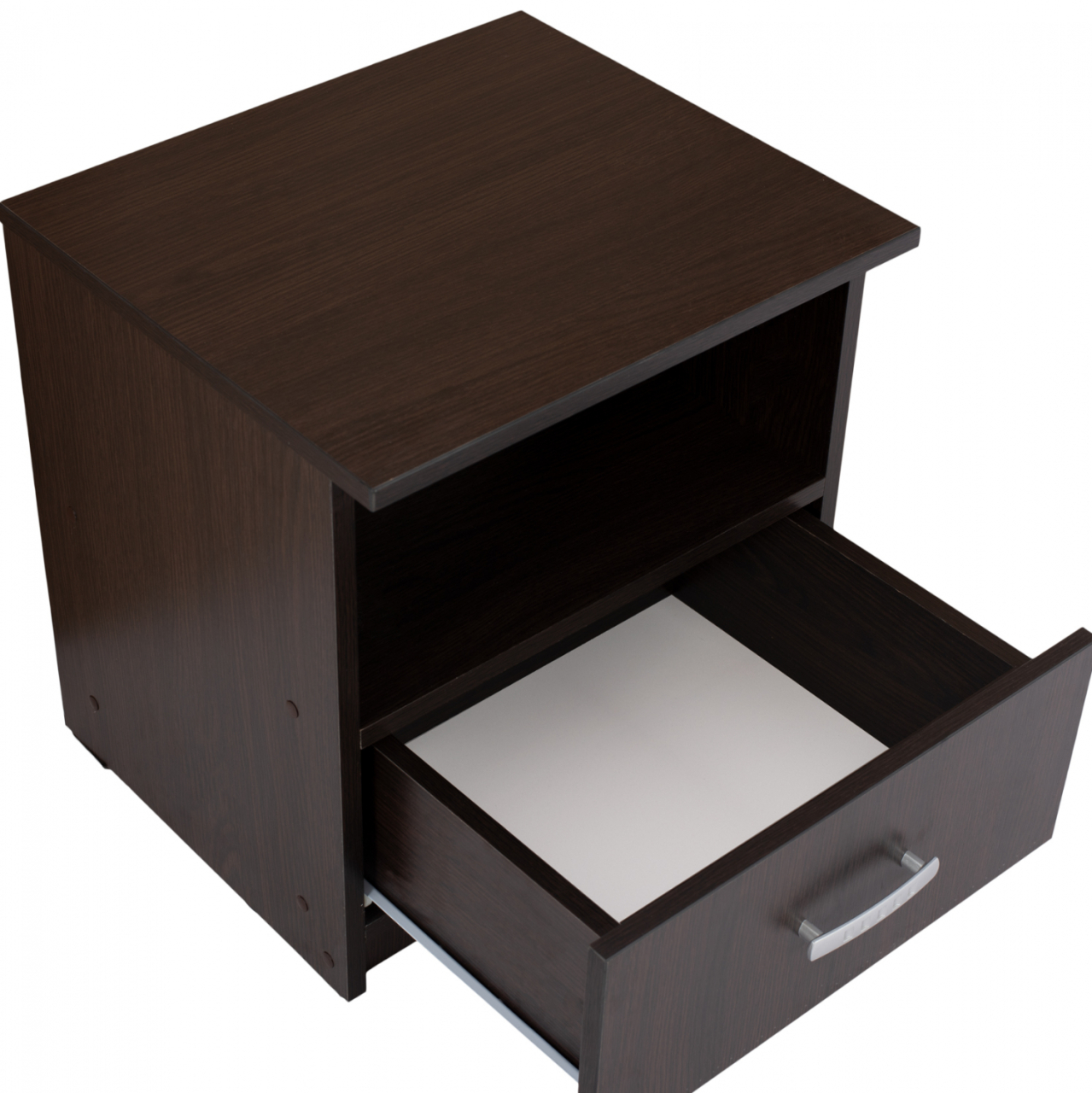 NIGHT STAND WITH DRAWER WENGE HM2431.02 45X40X48 cm. [6]