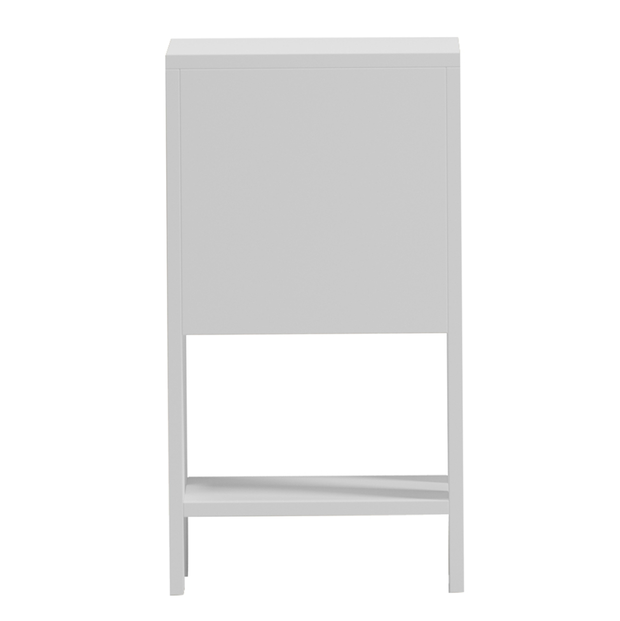 NIGHTSTAND ARGUS HM18378.02 MELAMINE IN WHITE 30x30x55Hcm. [3]
