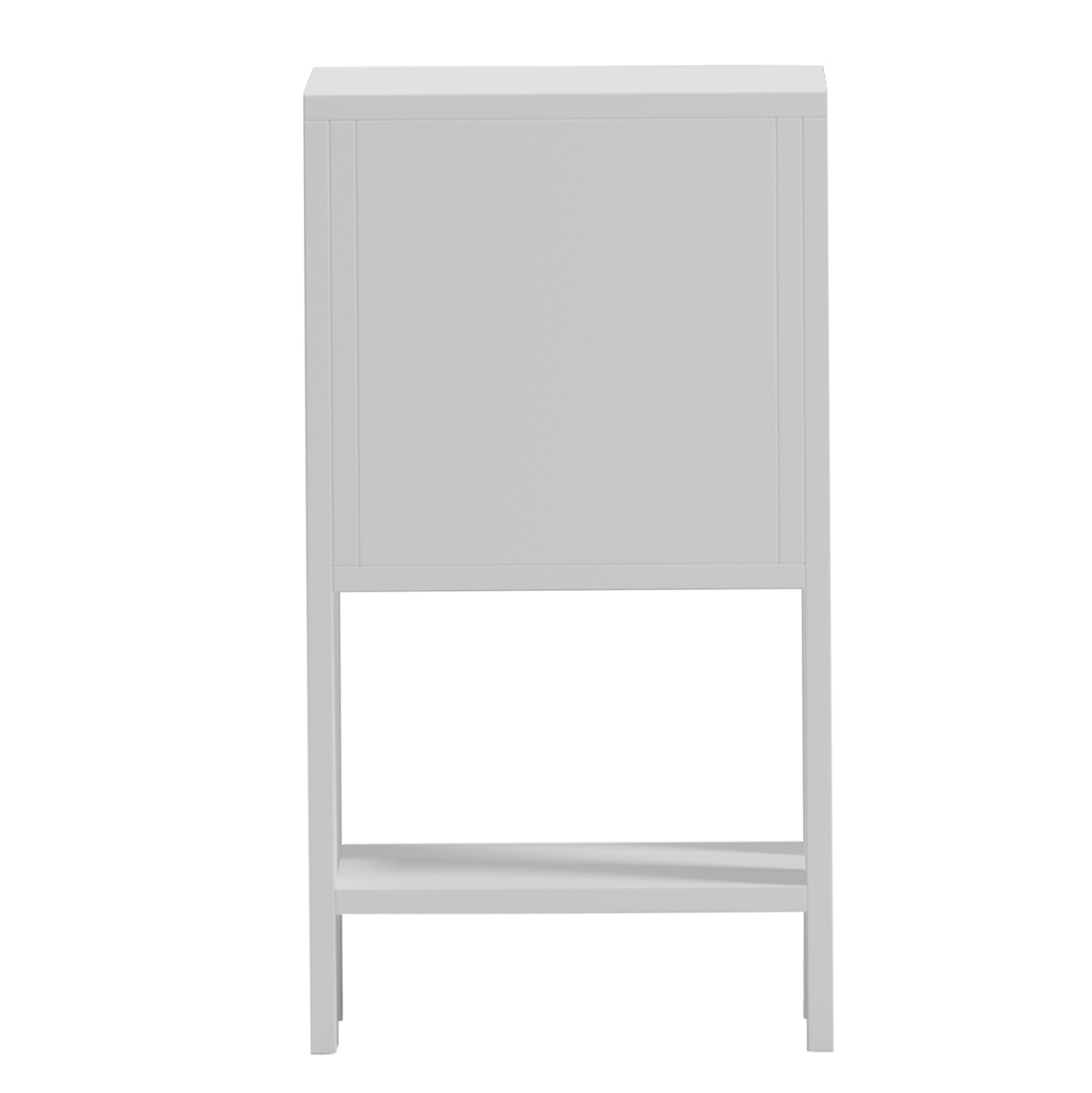 NIGHTSTAND ARGUS HM18378.02 MELAMINE IN WHITE 30x30x55Hcm. [6]