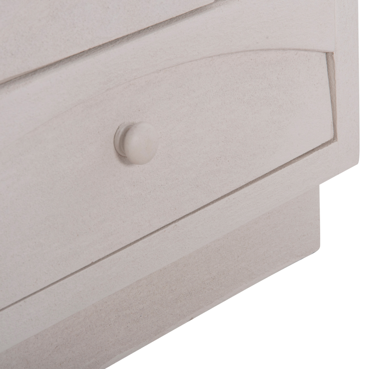 NIGHTSTAND SERIES SANTORINI HM18047 MDF IN OFF-WHITE COLOR-3 DRAWERS 48x38x55.5Hcm. [10]