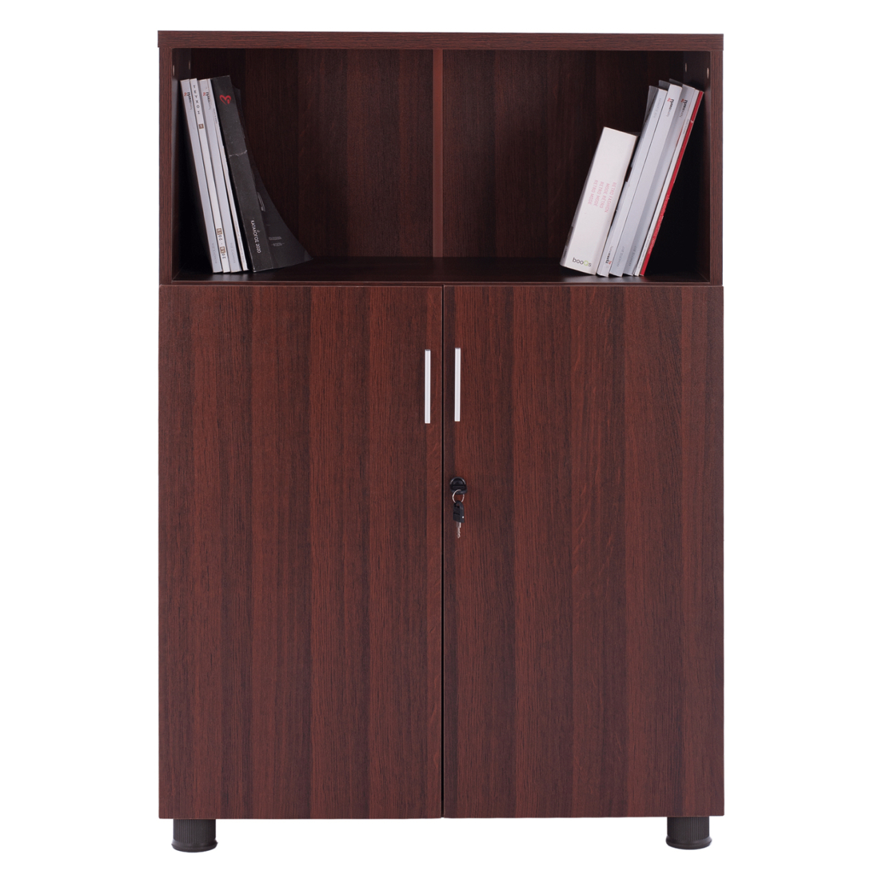 OFFICE CABINET HM2058.12 WENGE 80x38x118,5 [4]