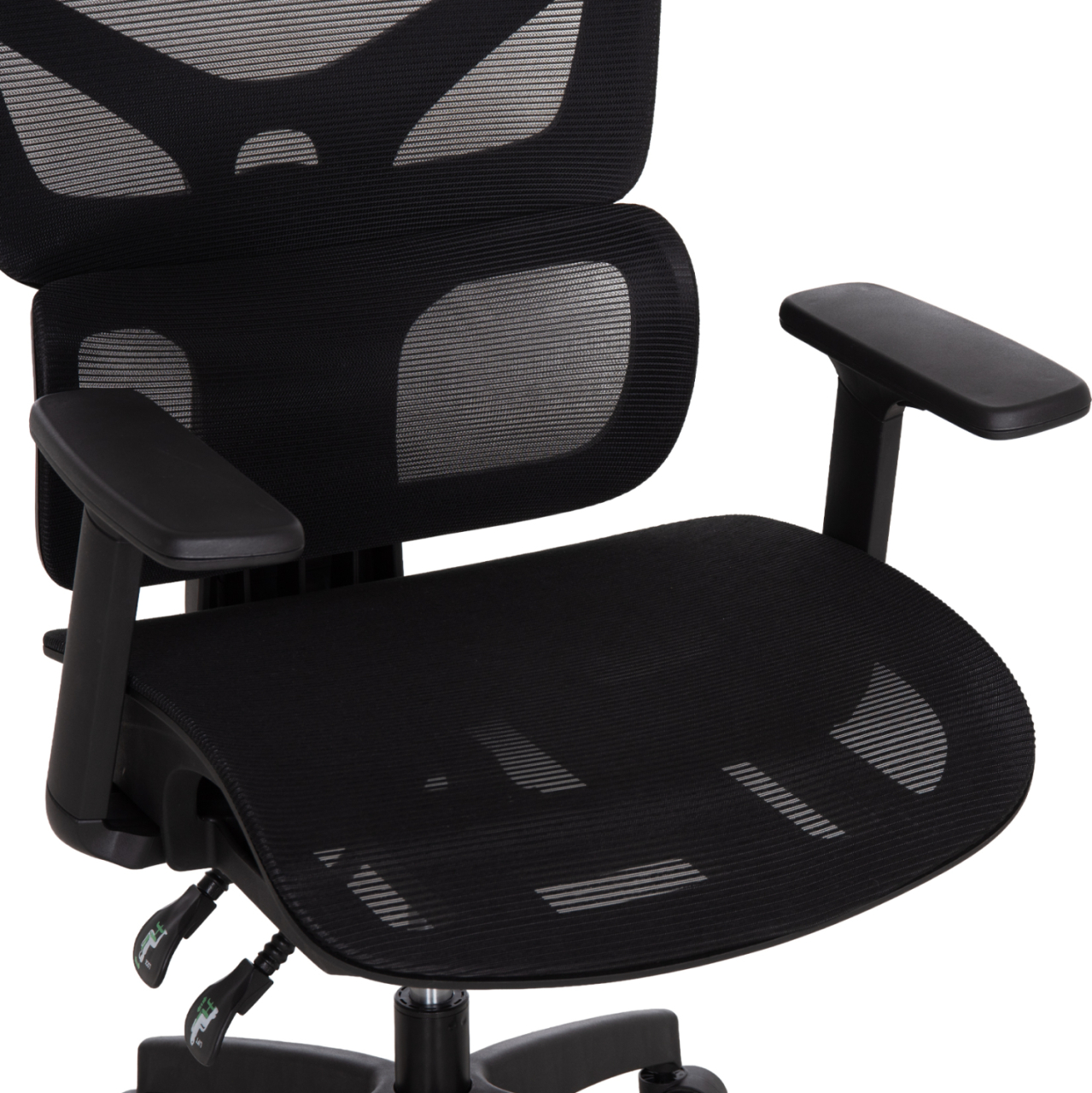 OFFICE CHAIR APEX HM1227.01 BLACK MESH FABRIC and PP 70x66x113-130Hcm. [8]