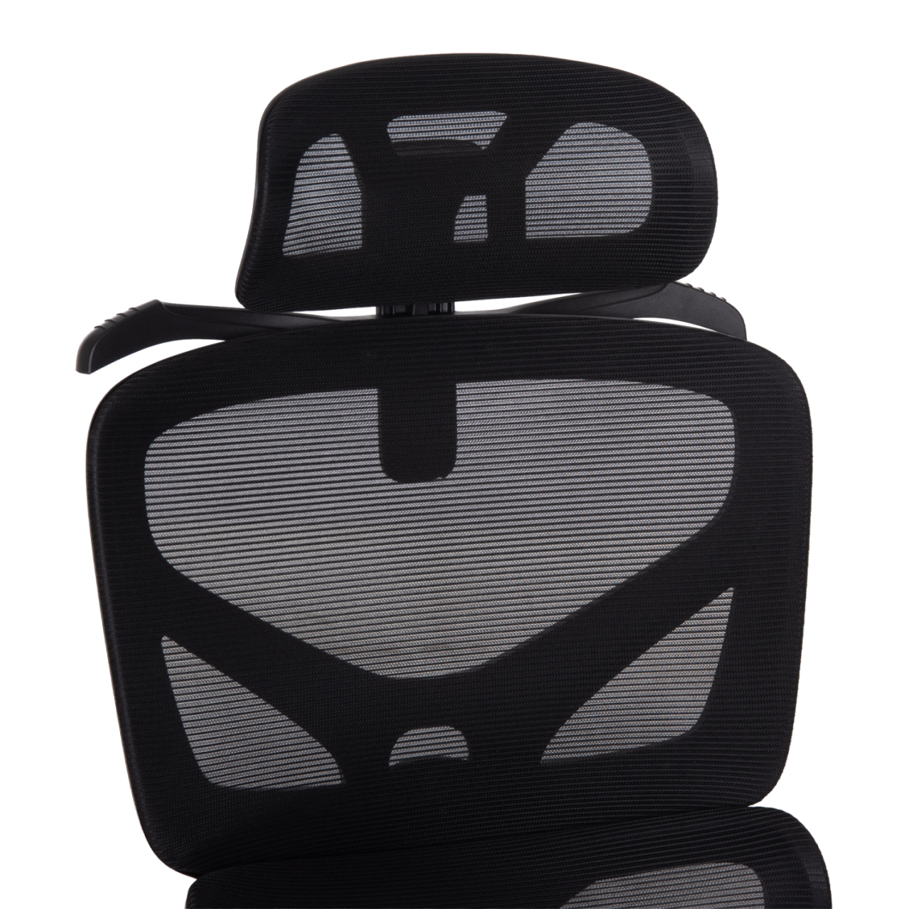 OFFICE CHAIR APEX HM1227.01 BLACK MESH FABRIC and PP 70x66x113-130Hcm. [7]
