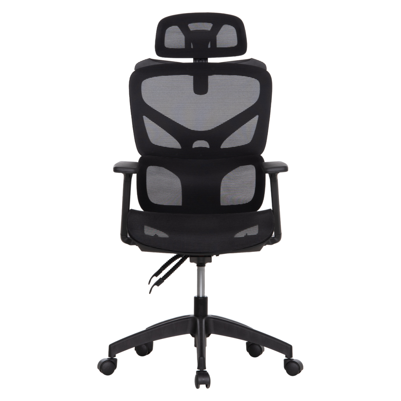 OFFICE CHAIR APEX HM1227.01 BLACK MESH FABRIC and PP 70x66x113-130Hcm. [3]