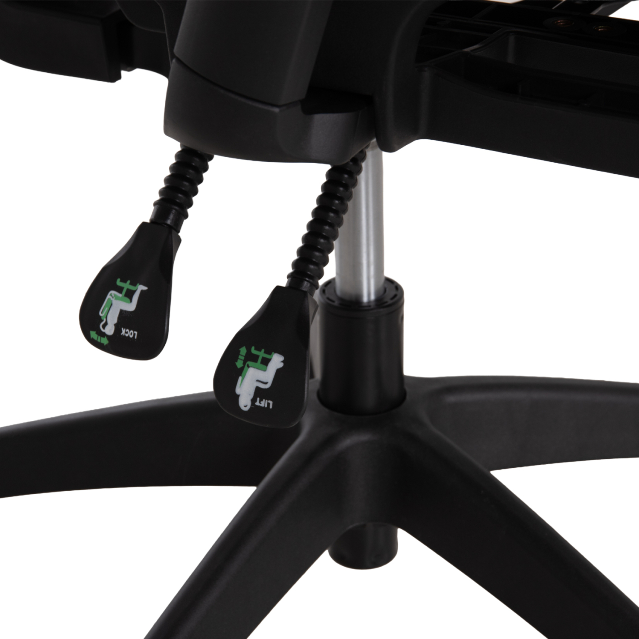 OFFICE CHAIR APEX HM1227.01 BLACK MESH FABRIC and PP 70x66x113-130Hcm. [9]