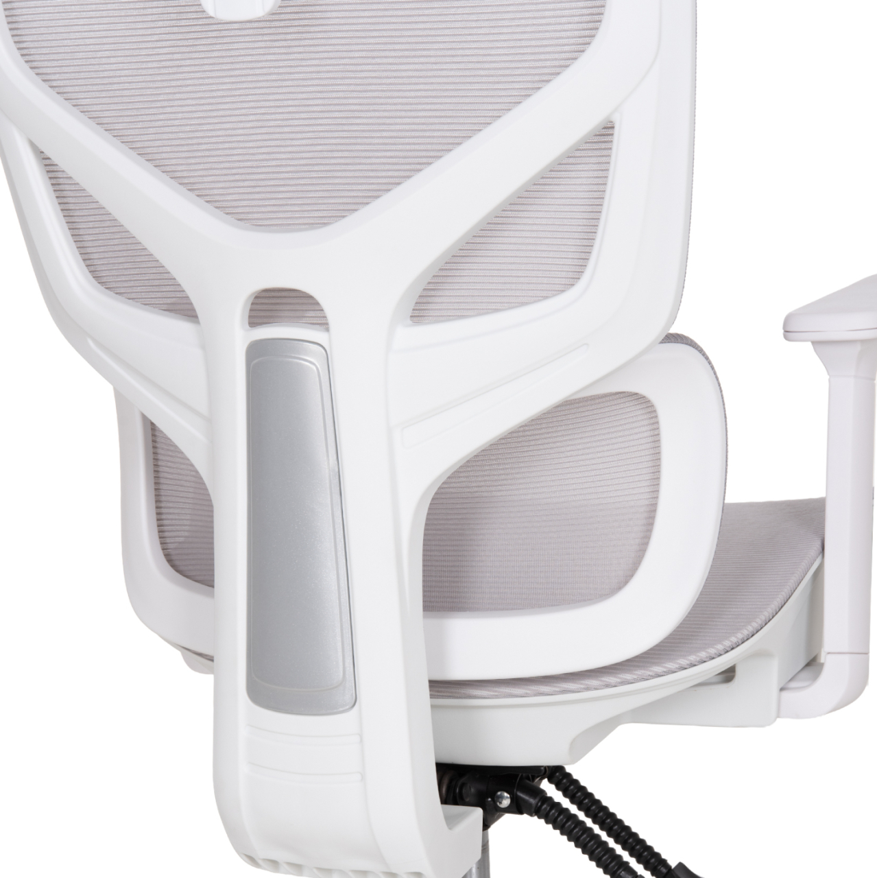 OFFICE CHAIR APEX HM1227.02 WHITE PP--LIGHT GREY MESH FABRIC 70x66x113-130Hcm. [10]