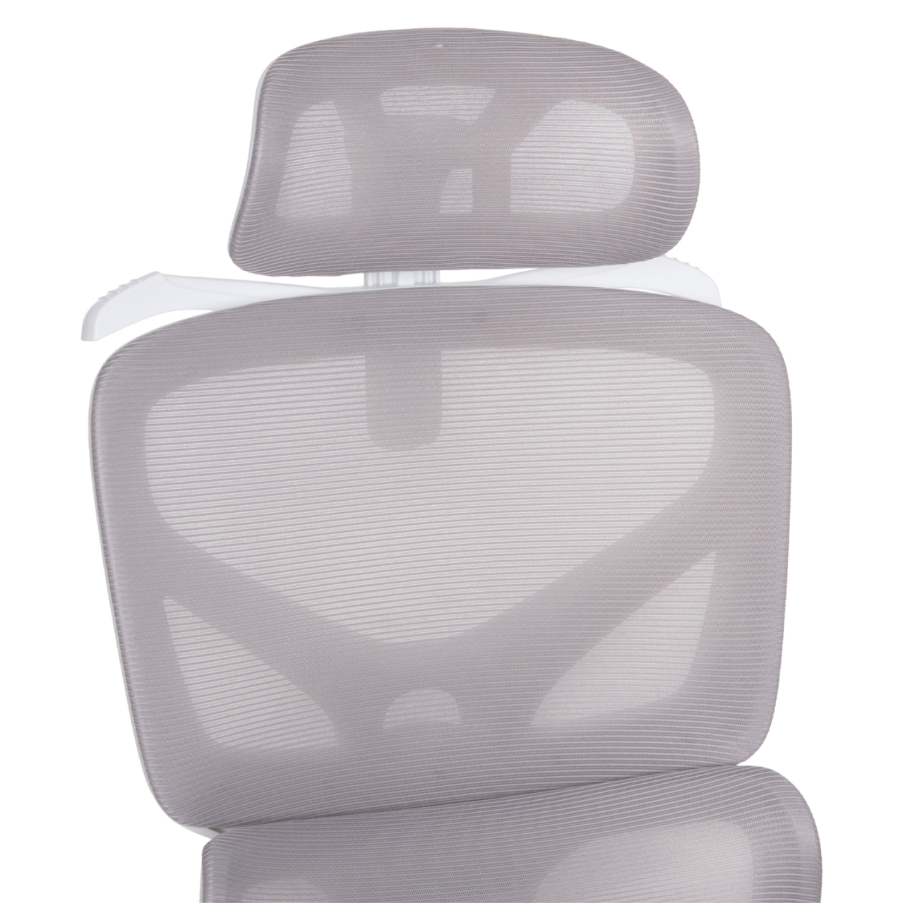 OFFICE CHAIR APEX HM1227.02 WHITE PP--LIGHT GREY MESH FABRIC 70x66x113-130Hcm. [7]