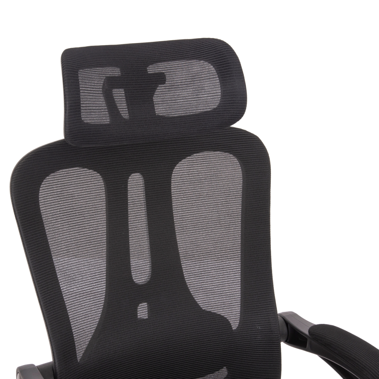 OFFICE CHAIR BARNET HM18258.01 BLACK MESH-BLACK FRAME NYLON 61x62x123Hcm. [7]
