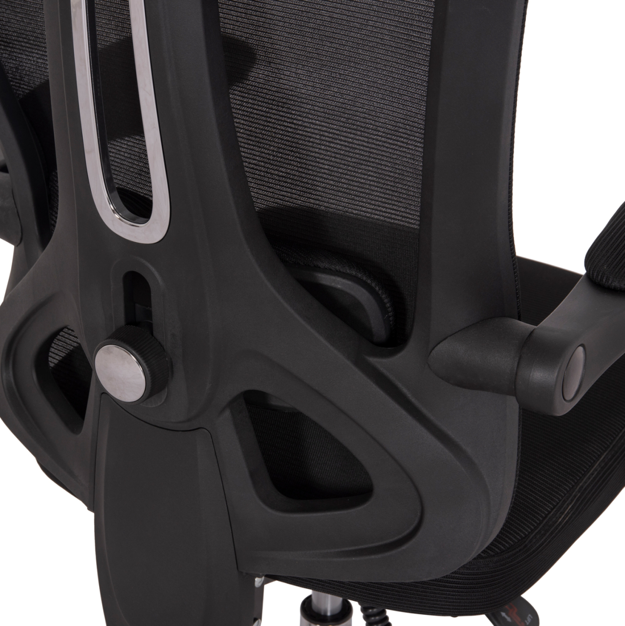 OFFICE CHAIR BARNET HM18258.01 BLACK MESH-BLACK FRAME NYLON 61x62x123Hcm. [10]