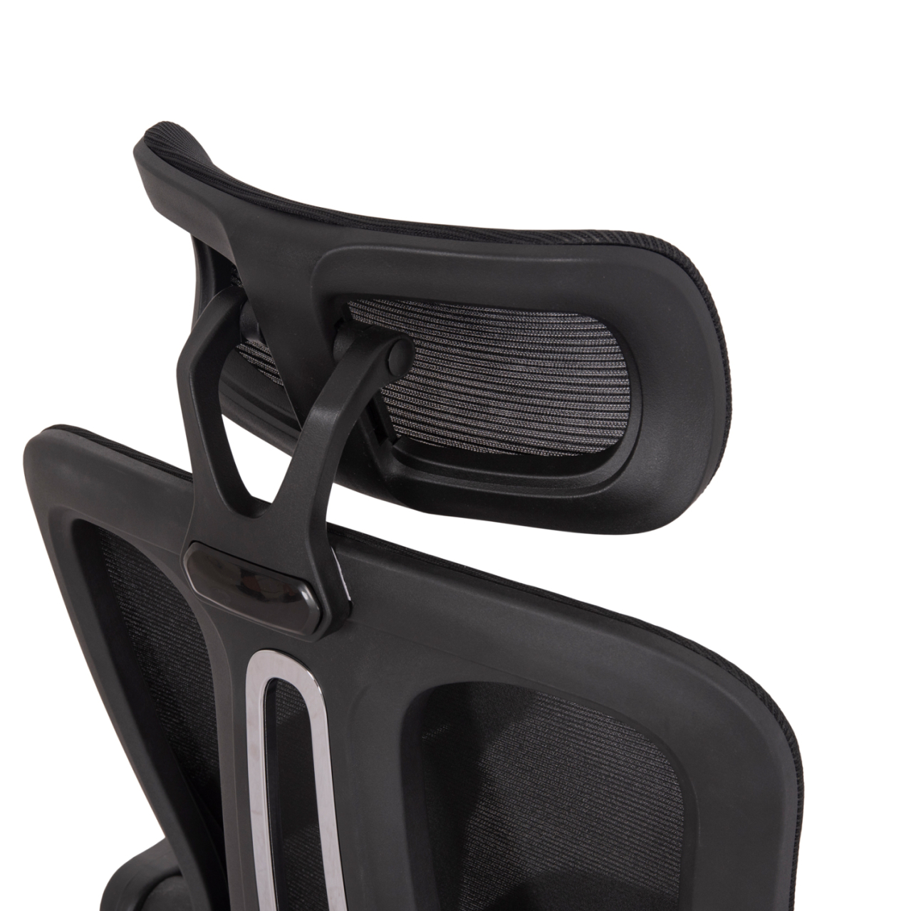 OFFICE CHAIR BARNET HM18258.01 BLACK MESH-BLACK FRAME NYLON 61x62x123Hcm. [9]