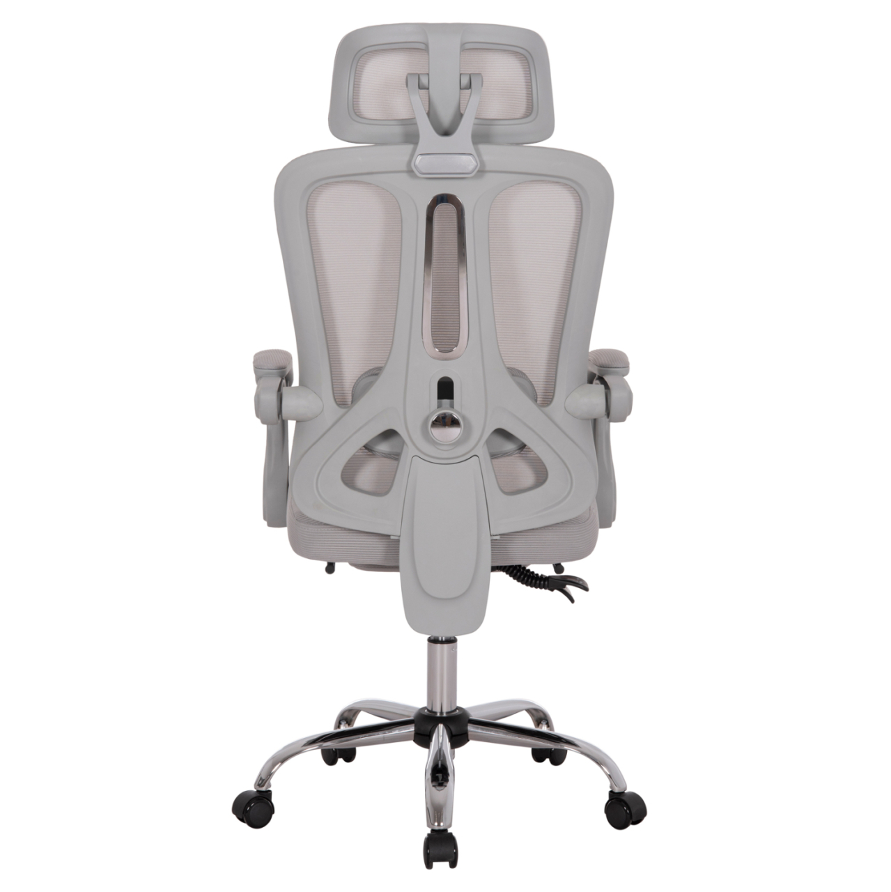 OFFICE CHAIR BARNET HM18258.02 GREY MESH-GREY FRAME NYLON 61x62x123Hcm. [6]