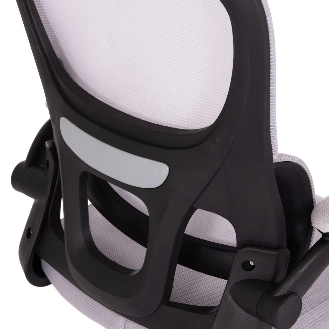 OFFICE CHAIR BASTON HM18236.02 GREY MESH FABRIC and BLACK PP FRAME 64x60x127Hcm. [9]