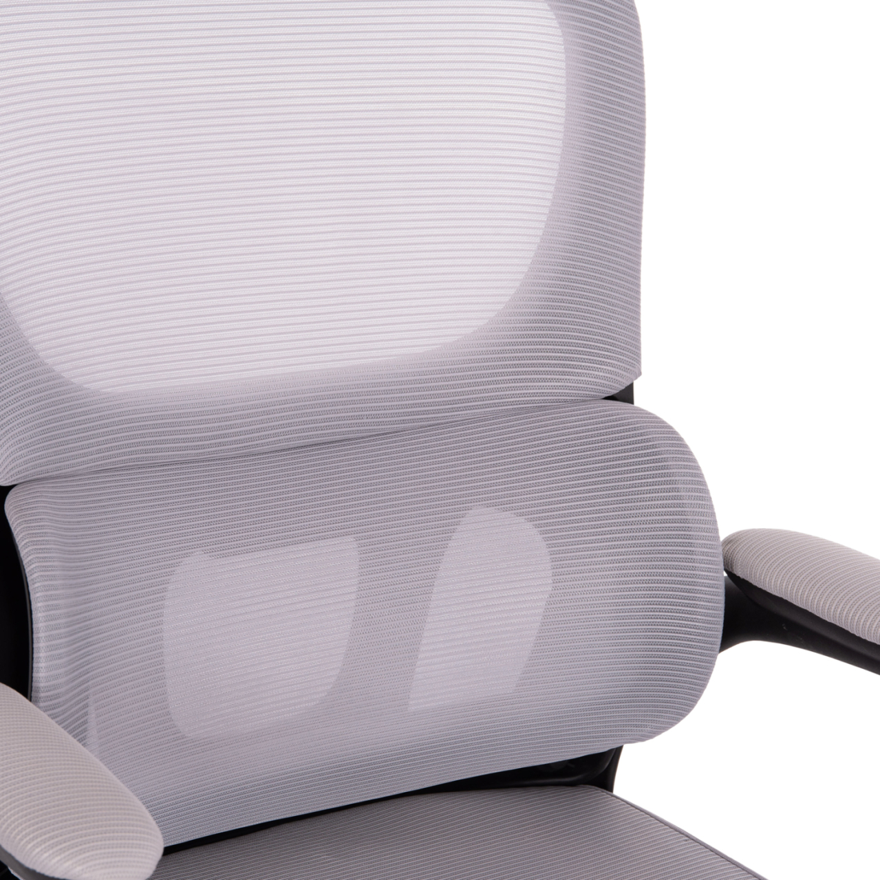 OFFICE CHAIR BASTON HM18236.02 GREY MESH FABRIC and BLACK PP FRAME 64x60x127Hcm. [8]