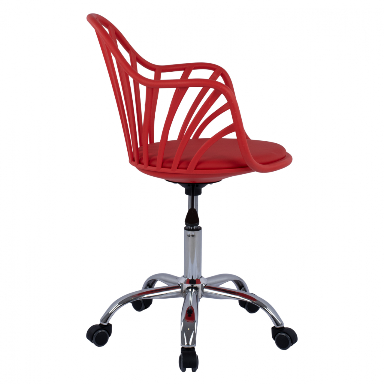 Office Chair Becky HM8457.04 Red Color 57x57x96 cm [4]
