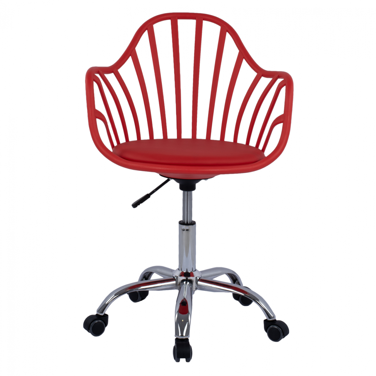 Office Chair Becky HM8457.04 Red Color 57x57x96 cm [3]