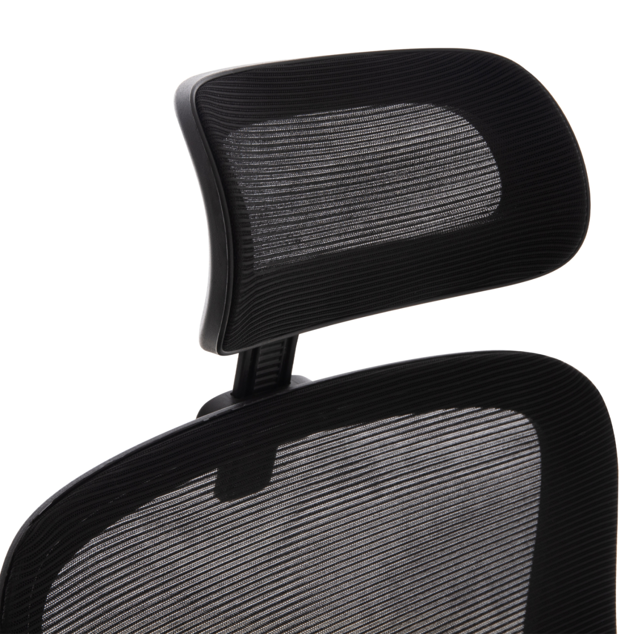 OFFICE CHAIR BLAZER HM1205.01 BLACK MESH FABRIC--BLACK ARMS 60x58x110-130Hcm. [7]