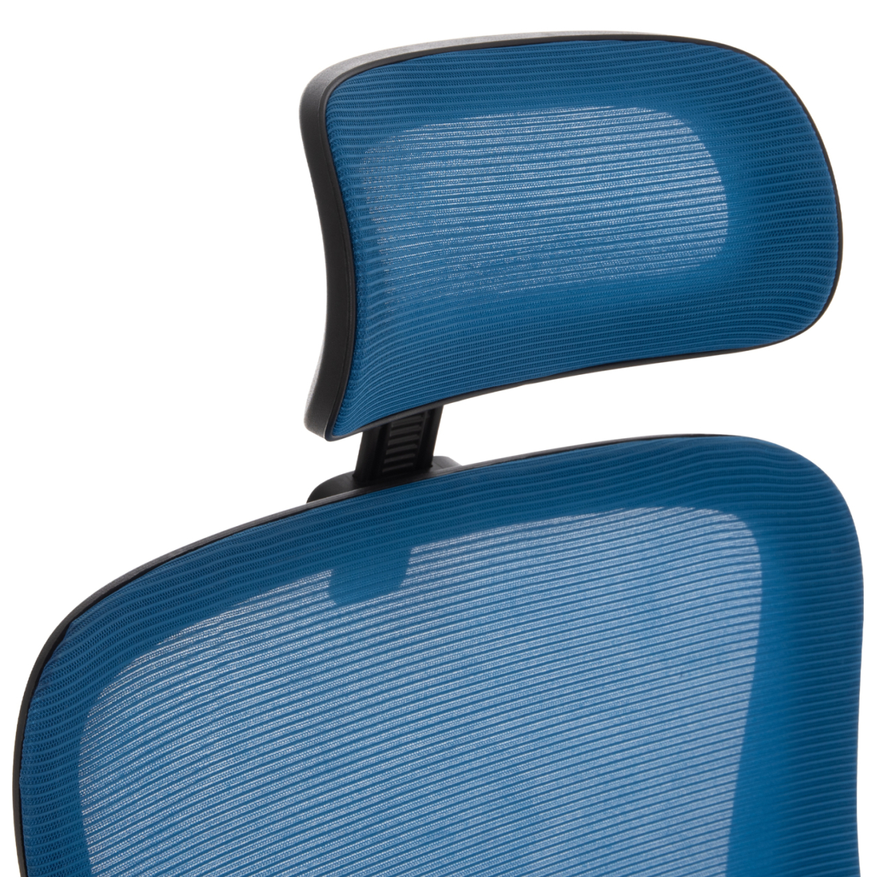 OFFICE CHAIR BLAZER HM1205.03 BLUE MESH FABRIC--BLACK ARMS 60x58x110-130Hcm. [7]