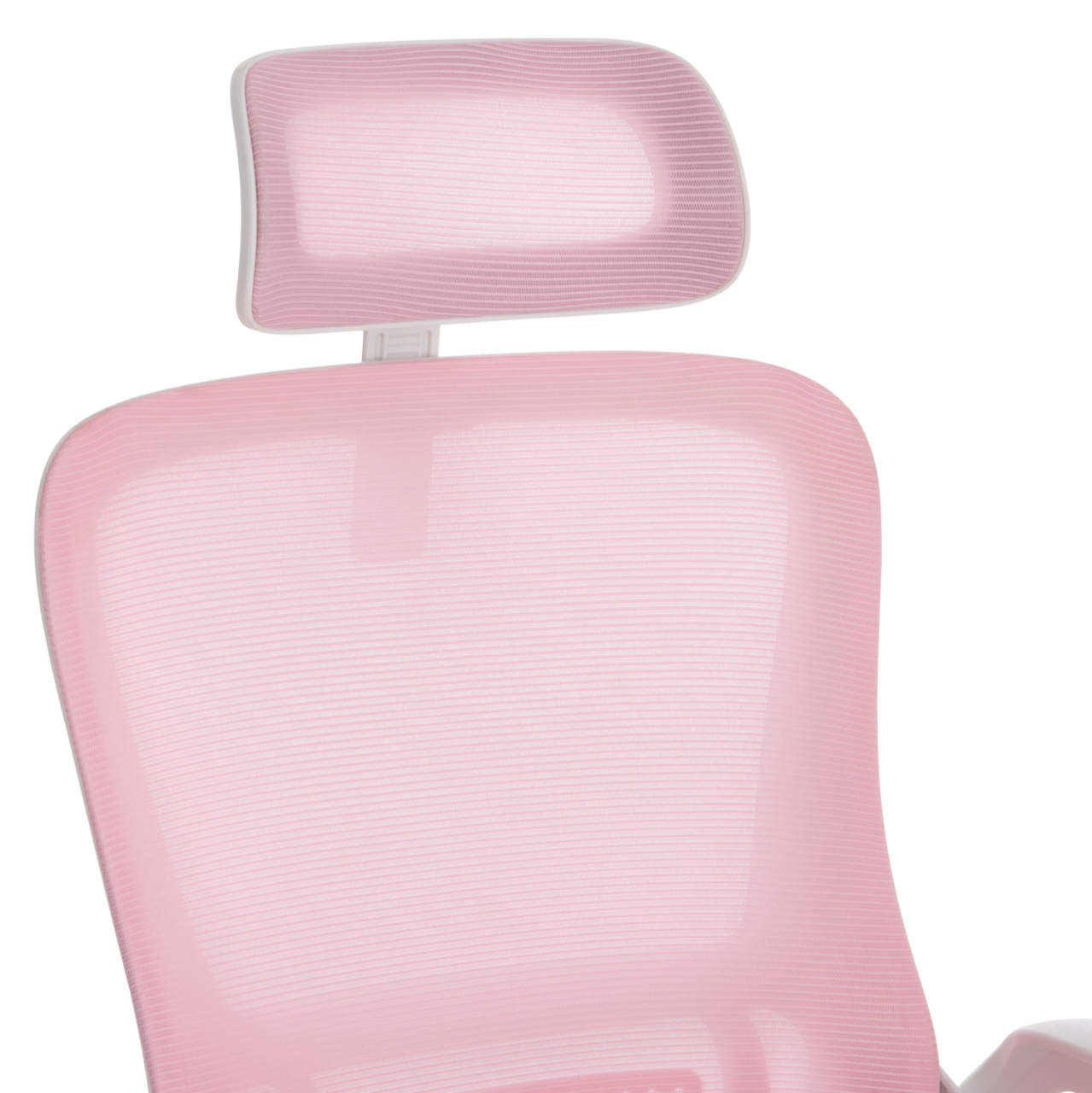 OFFICE CHAIR BLAZER HM1205.04 PINK MESH FABRIC--WHITE ARMS 60x58x110-130Hcm. [7]
