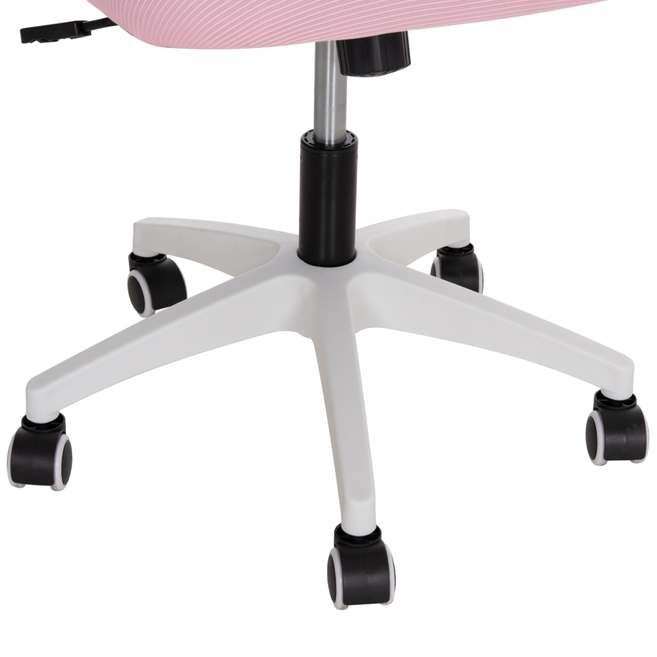 OFFICE CHAIR BLAZER HM1205.04 PINK MESH FABRIC--WHITE ARMS 60x58x110-130Hcm. [9]
