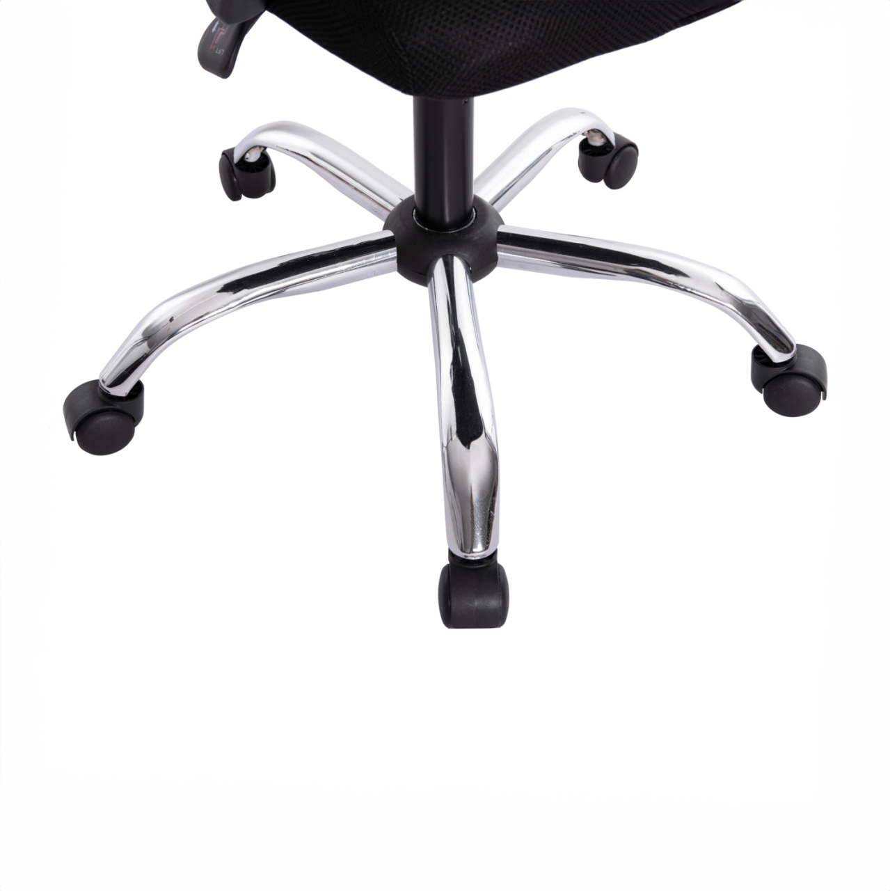 OFFICE CHAIR CRONER HM1196.01 BLACK MESH-BLACK METAL BASE 58x99x120Hcm. [10]