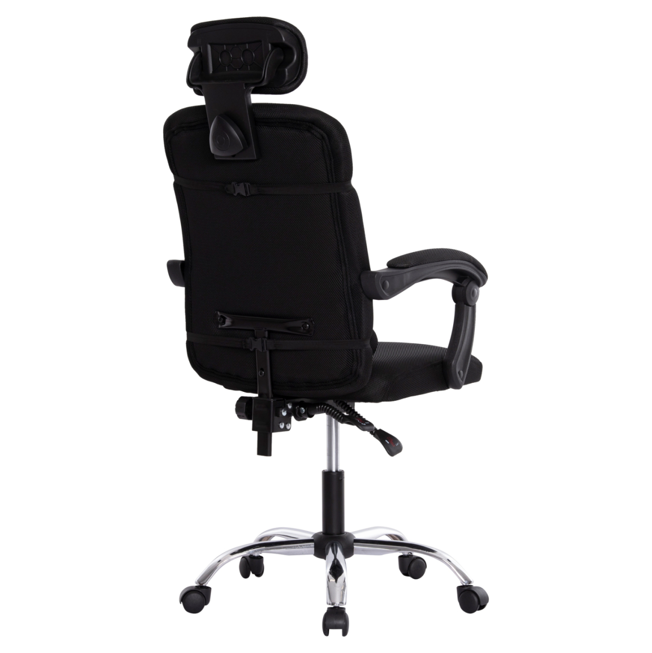 OFFICE CHAIR CRONER HM1196.01 BLACK MESH-BLACK METAL BASE 58x99x120Hcm. [6]