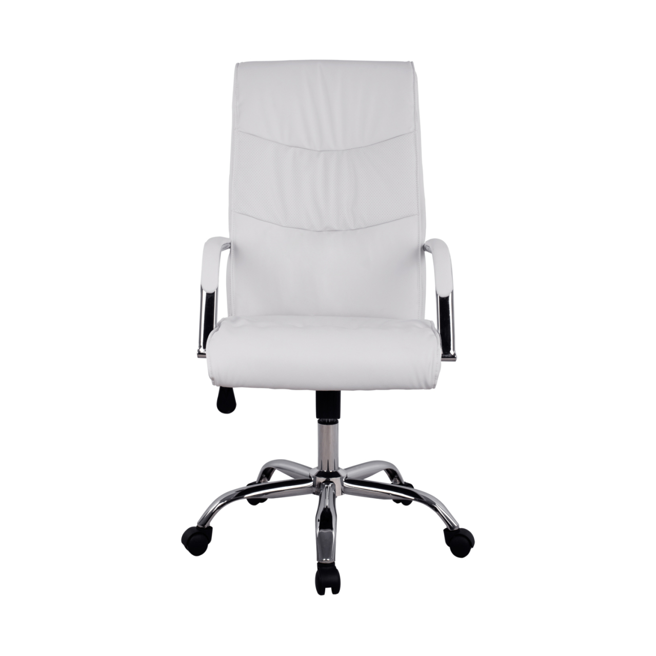 Office Chair Director's White with chromed base Jacob HM1044.12 57x75,5x100 cm [3]