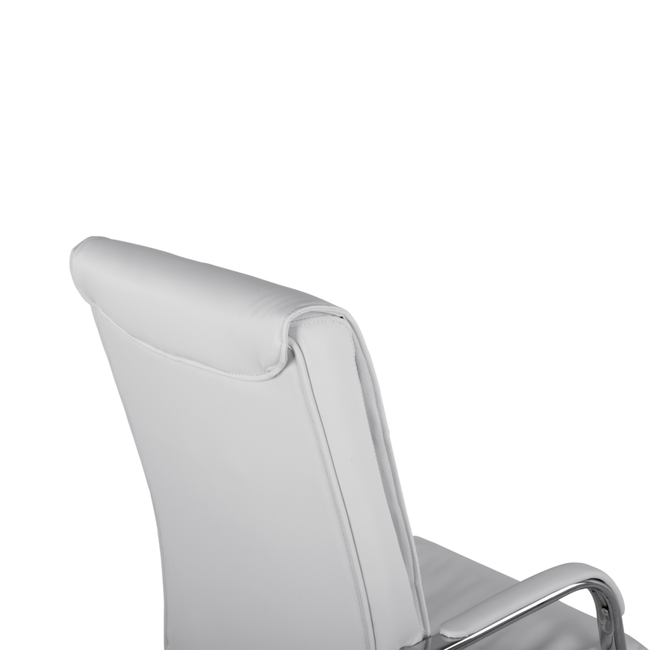 Office Chair Director's White with chromed base Jacob HM1044.12 57x75,5x100 cm [10]