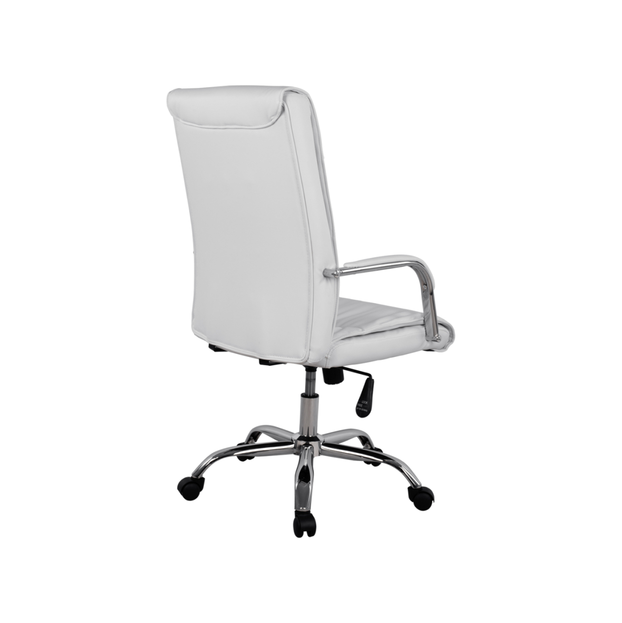 Office Chair Director's White with chromed base Jacob HM1044.12 57x75,5x100 cm [5]