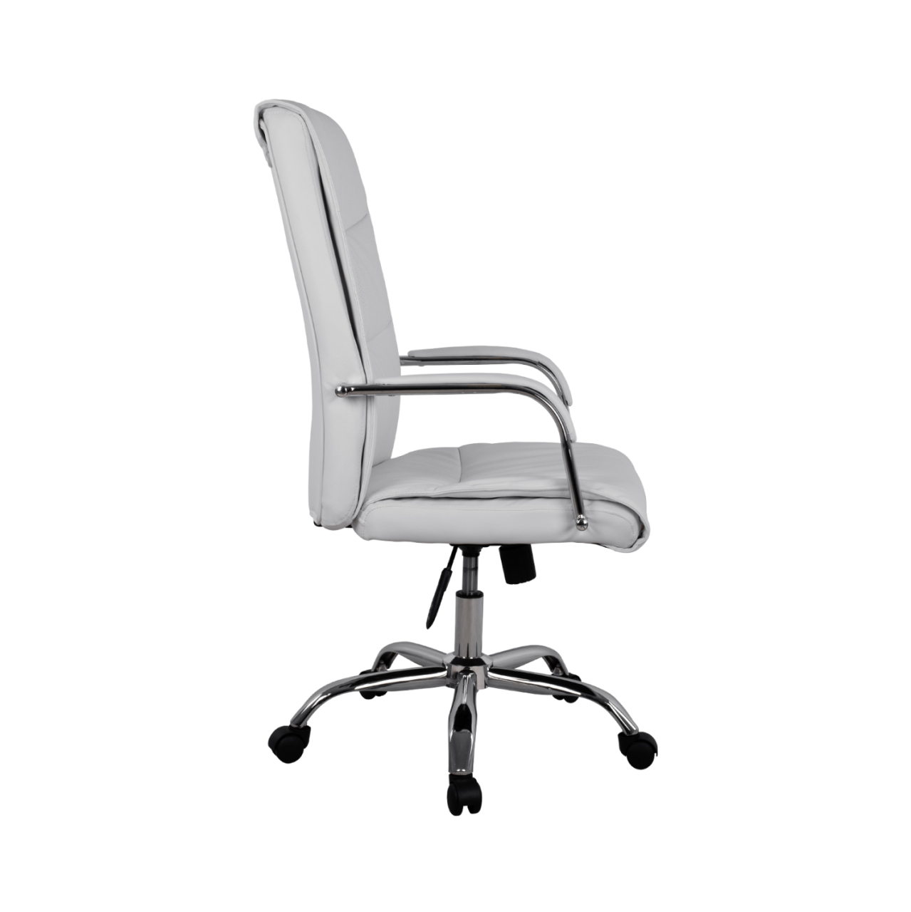 Office Chair Director's White with chromed base Jacob HM1044.12 57x75,5x100 cm [4]