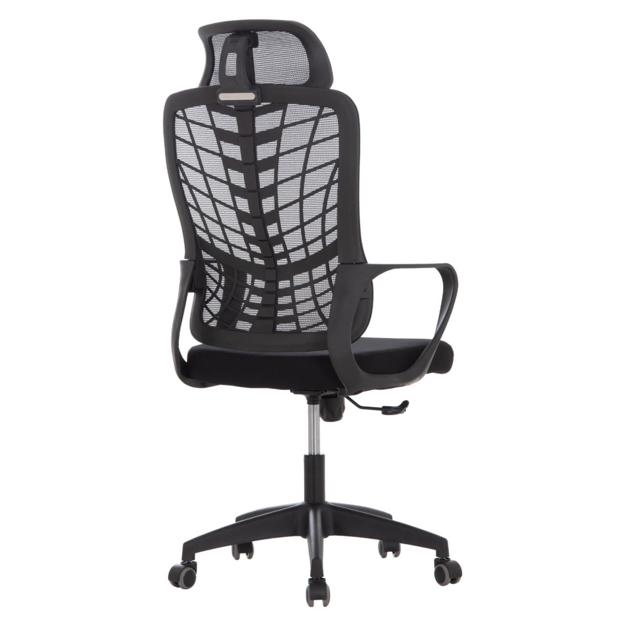 OFFICE CHAIR ELVAR HM1219.01 BLACK MESH--POLYPROPYLENE BASE 63x56x125Hcm. [5]