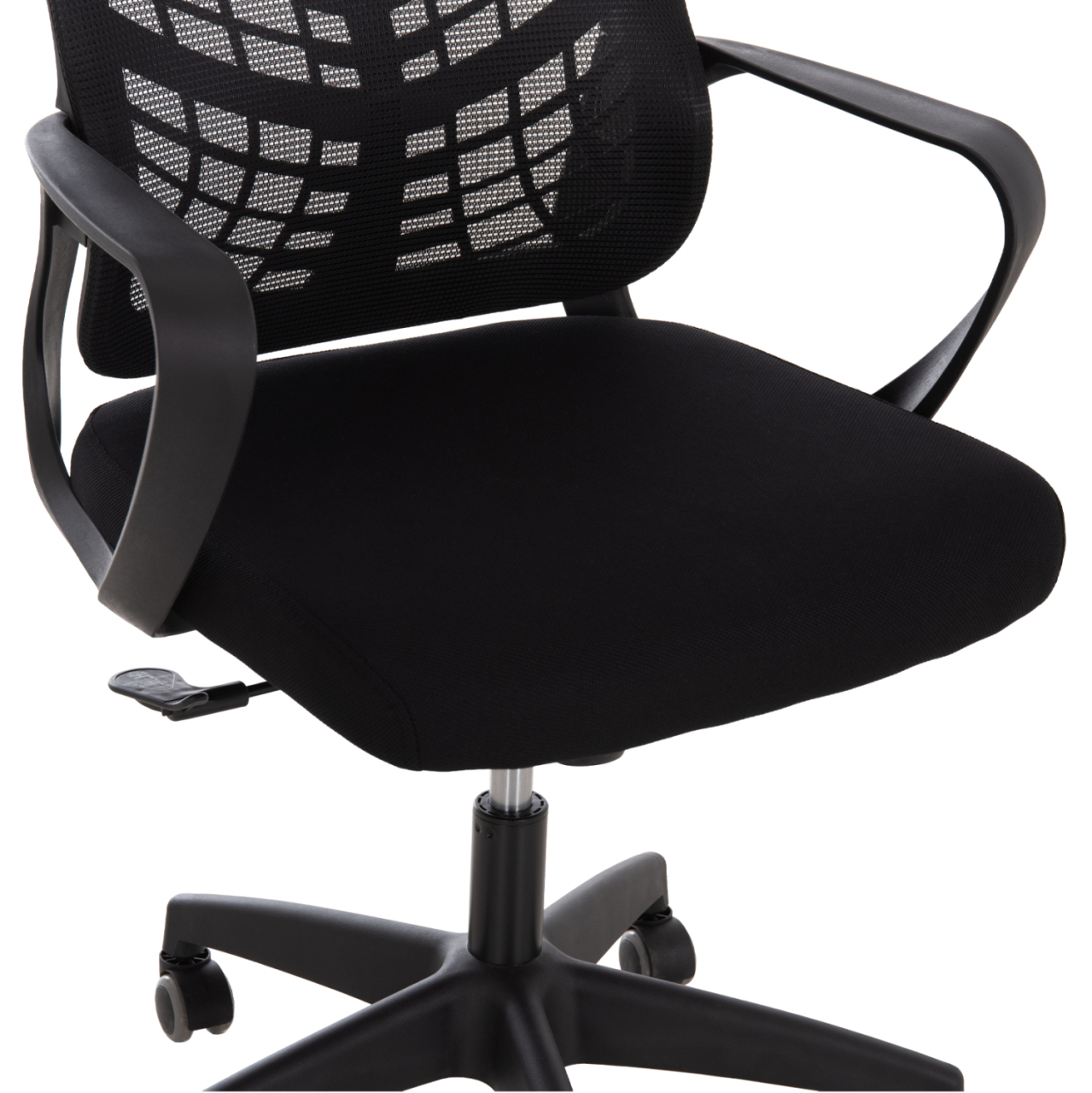 OFFICE CHAIR ELVAR HM1219.01 BLACK MESH--POLYPROPYLENE BASE 63x56x125Hcm. [8]