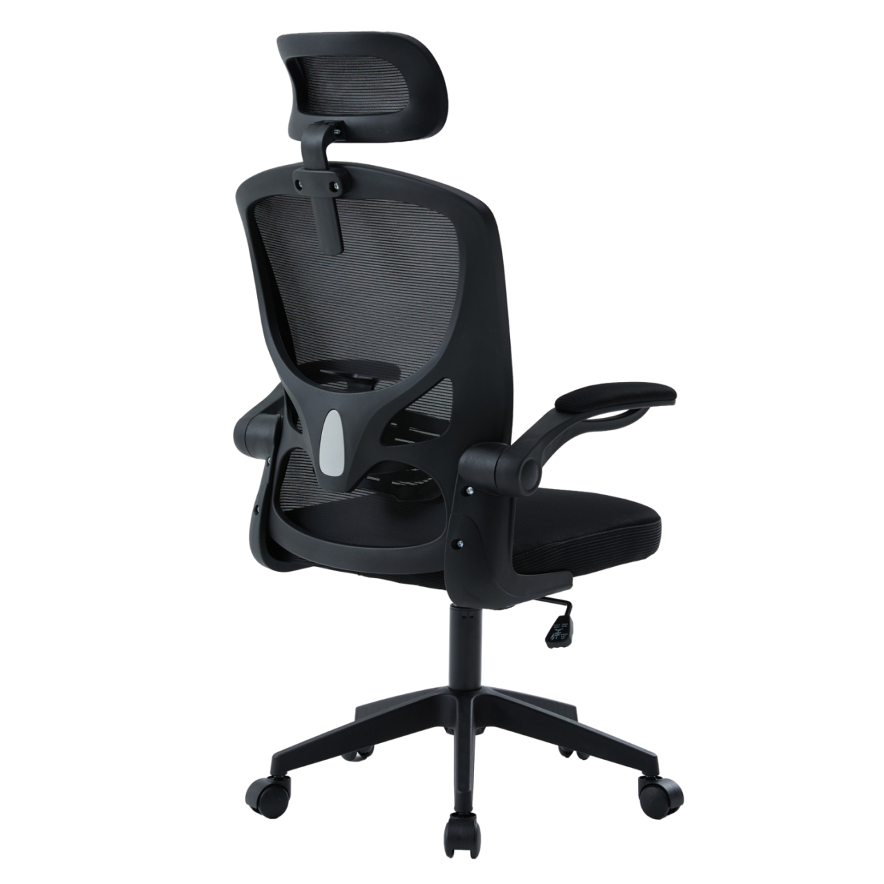OFFICE CHAIR FLOATER HM1230.01 BLACK MESH FABRIC and PP 62x62x115-125Hcm. [5]