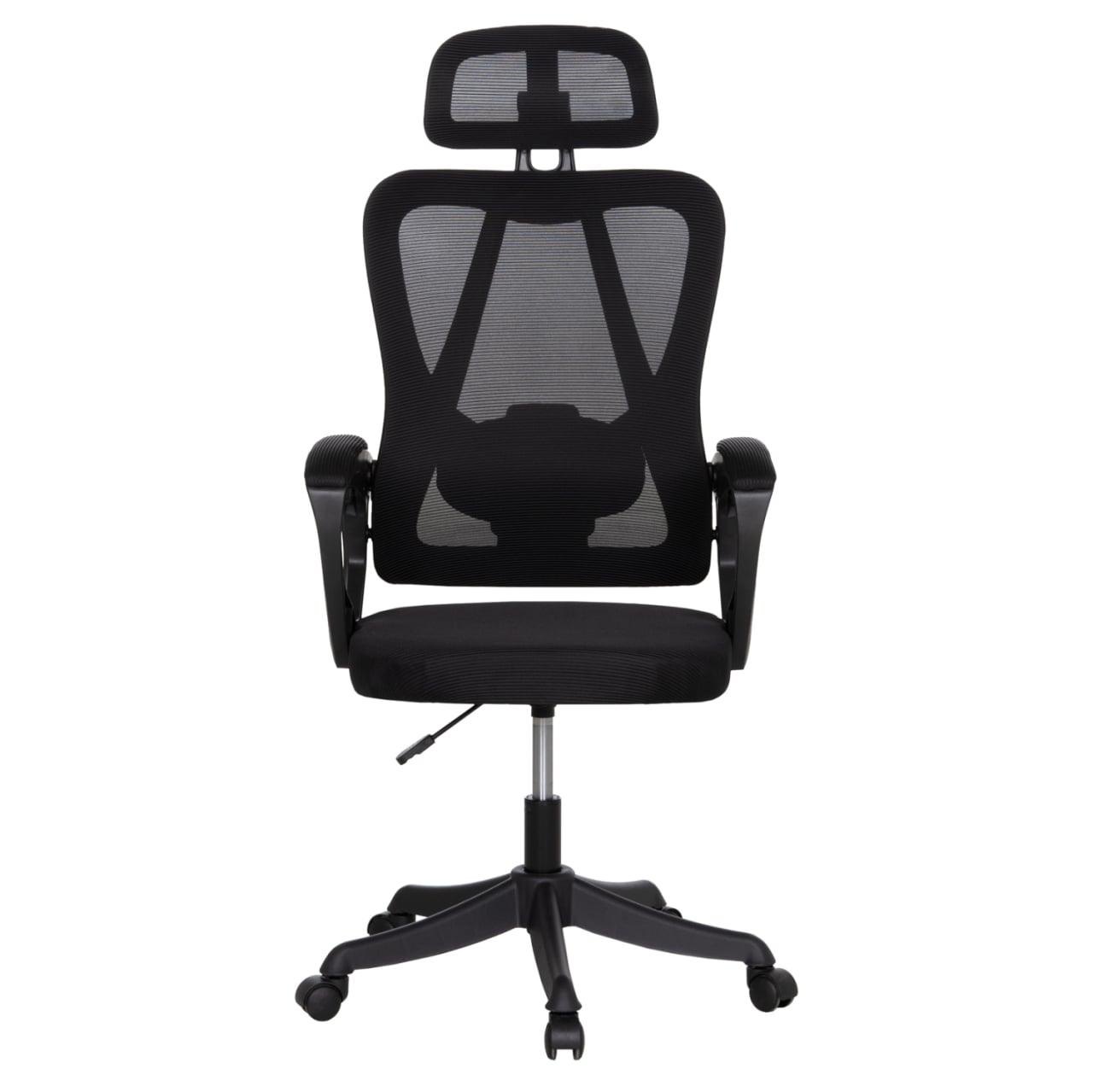 OFFICE CHAIR FRANTIC HM1224.01 BLACK MESH and POLYPROPYLENE 60x66x130Hcm. [3]