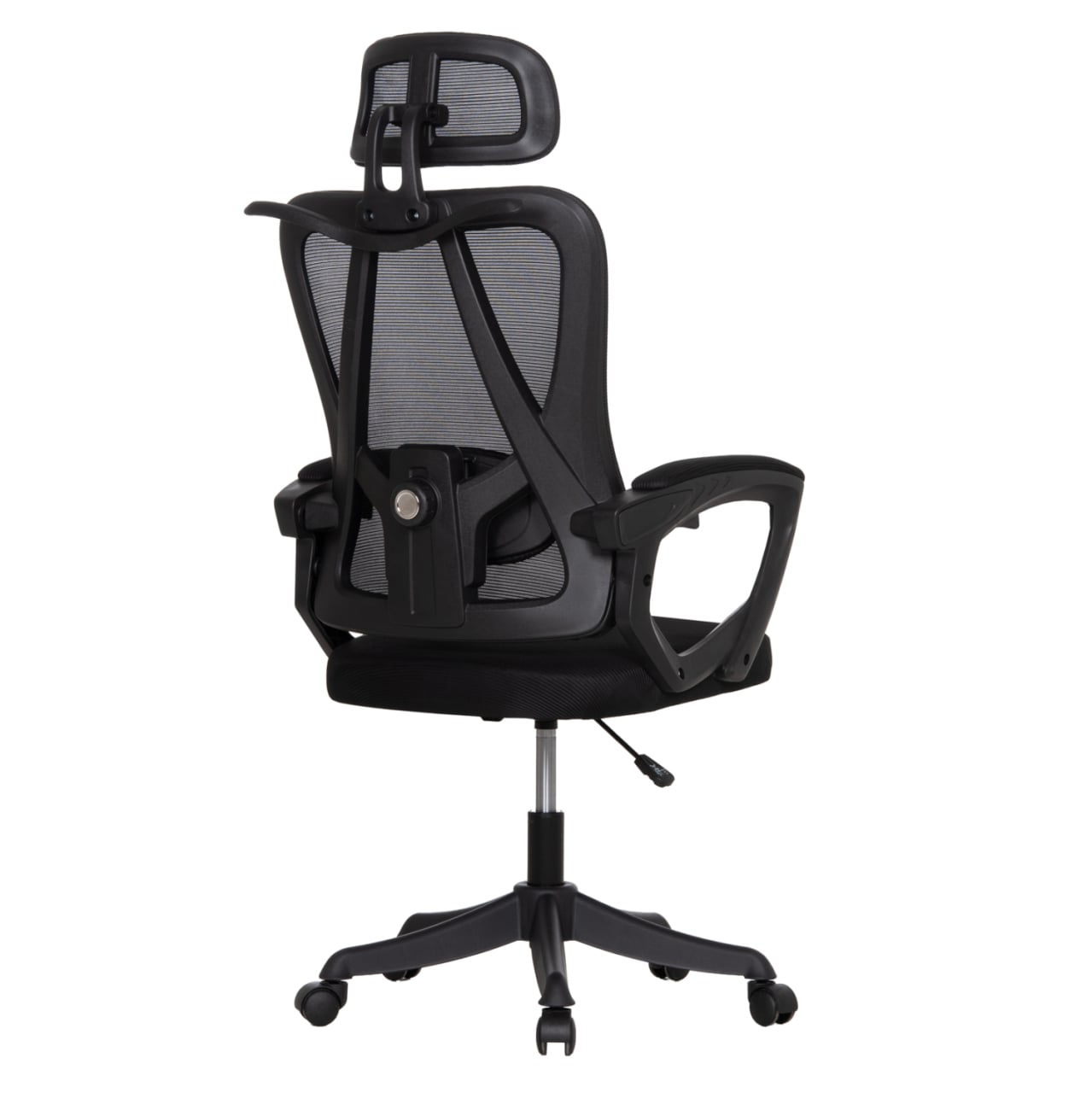 OFFICE CHAIR FRANTIC HM1224.01 BLACK MESH and POLYPROPYLENE 60x66x130Hcm. [5]