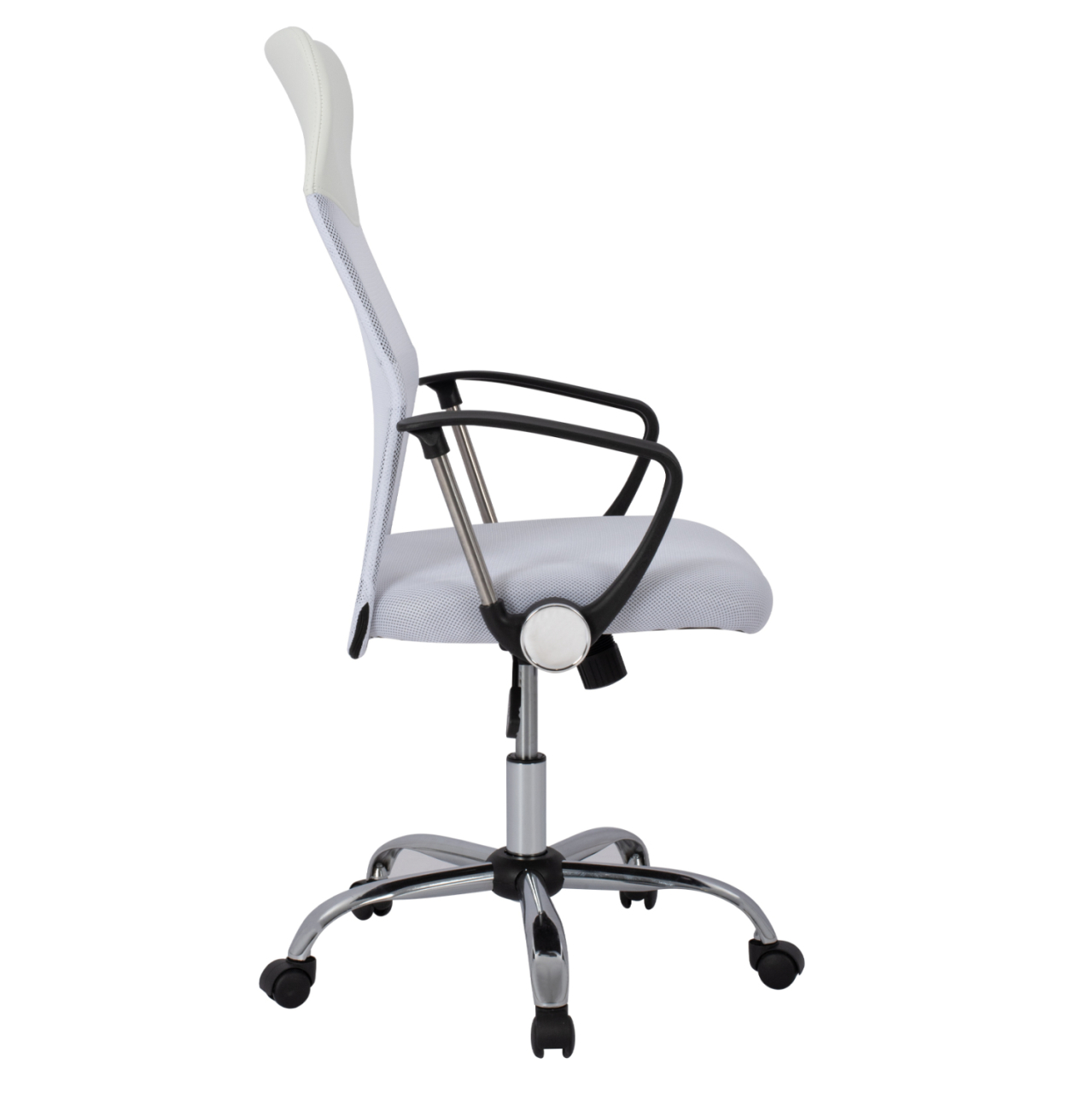 Office chair HM1000.04 White Mesh chromed leg 61x58x118 [4]