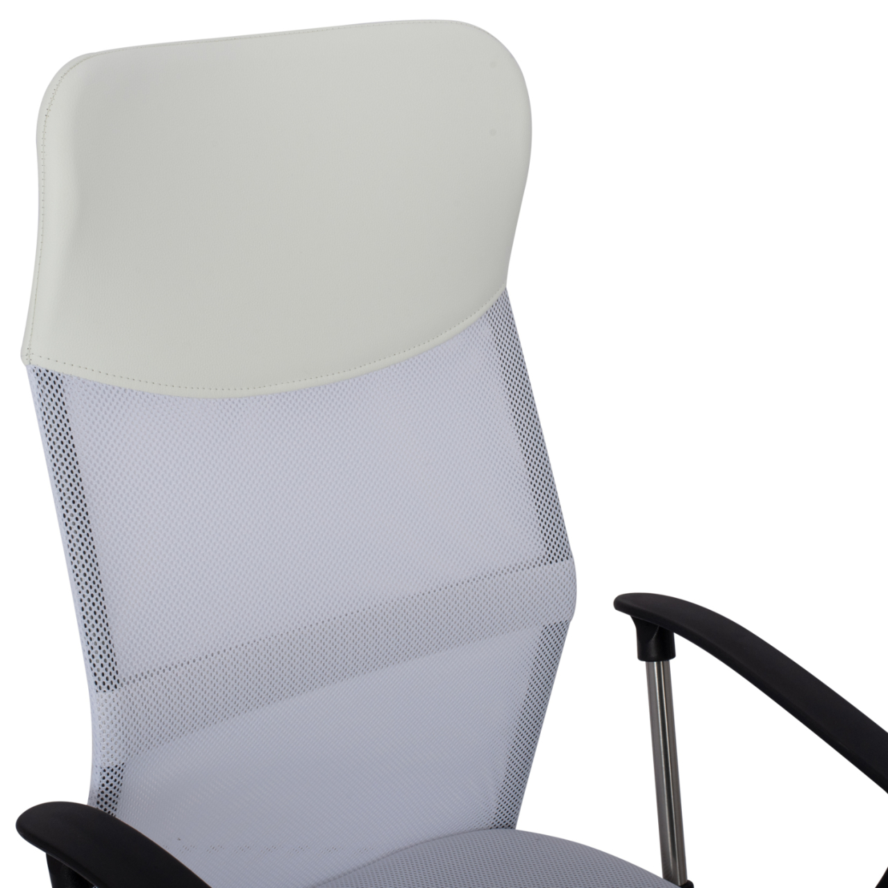 Office chair HM1000.04 White Mesh chromed leg 61x58x118 [7]
