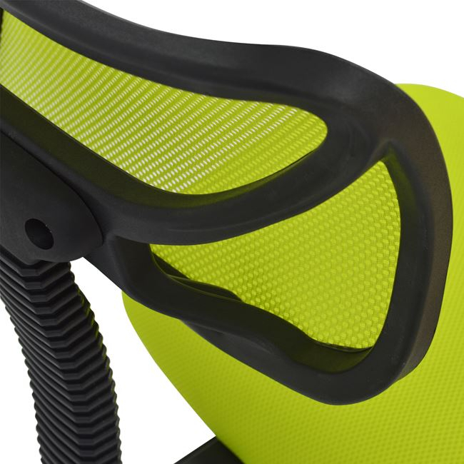 Office chair HM1026.03 light green and meshfabric 40,5x50,5x91,5 cm. [8]
