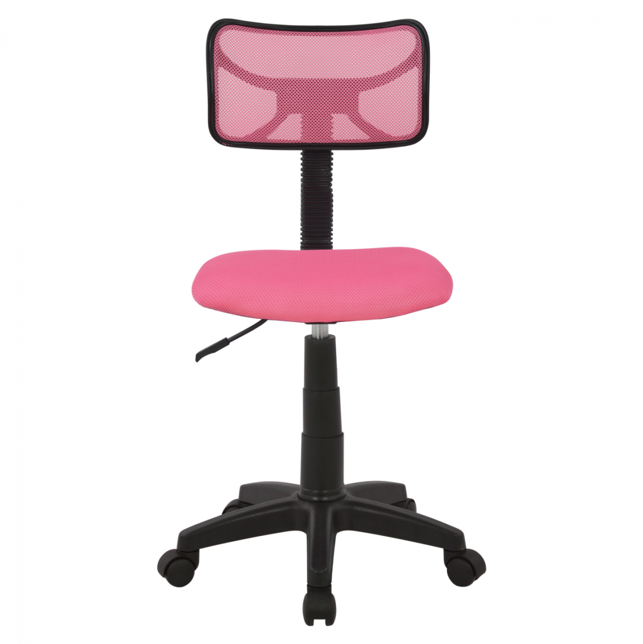 Office chair HM1026.05 pink with mesh fabric 40,5x50,5x91,5 cm. [3]