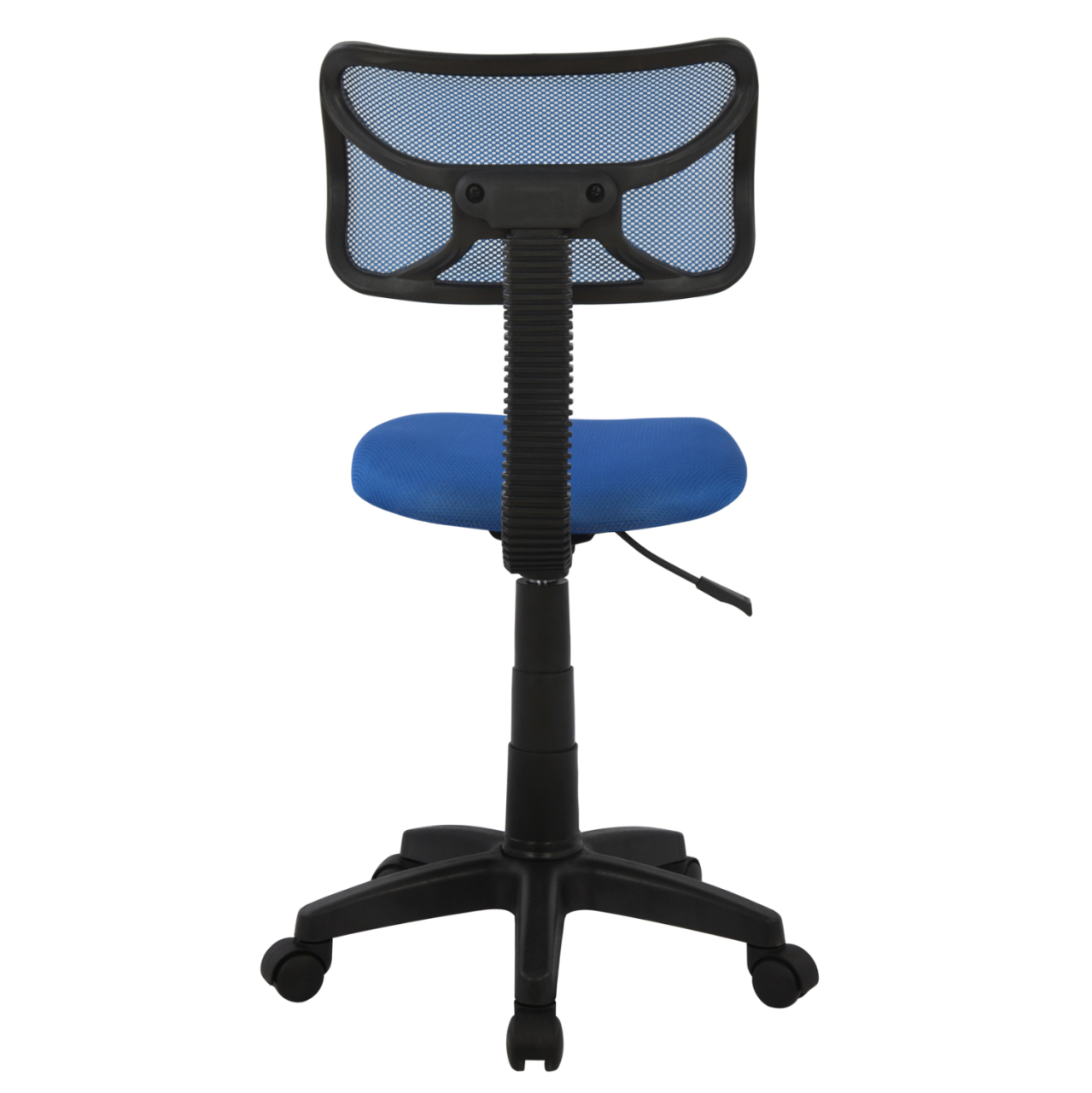 Office chair HM1026.06 blue with mesh fabric 40,5x50,5x91,5 cm. [6]