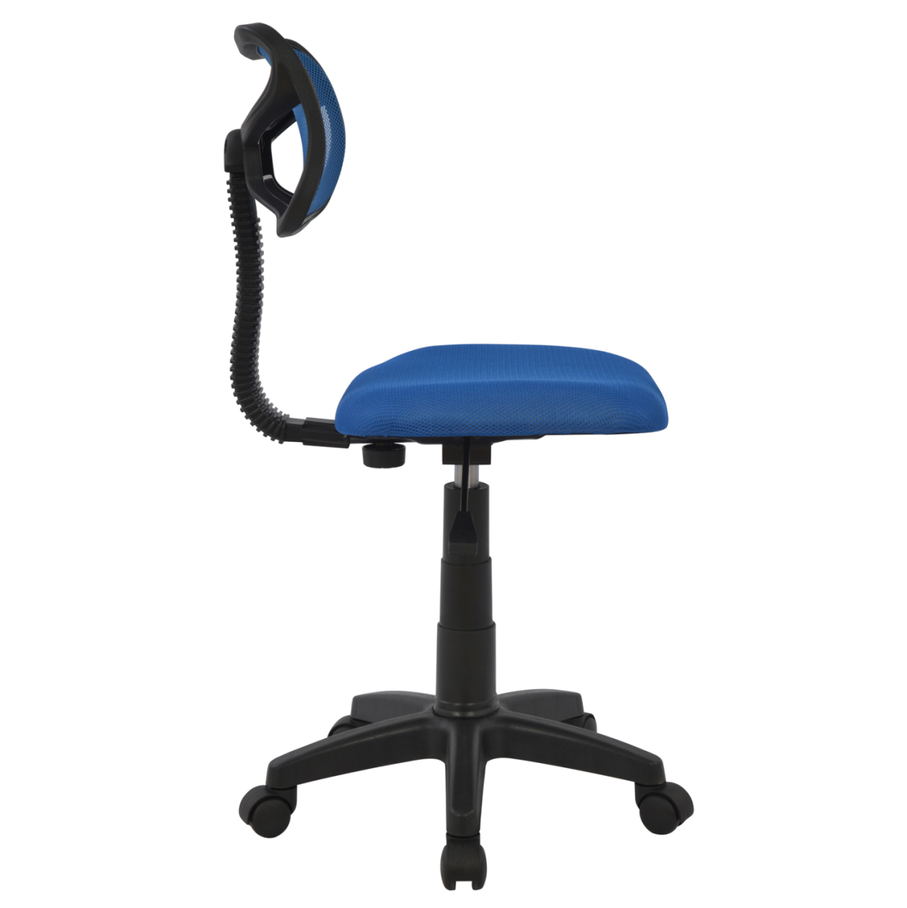 Office chair HM1026.06 blue with mesh fabric 40,5x50,5x91,5 cm. [4]