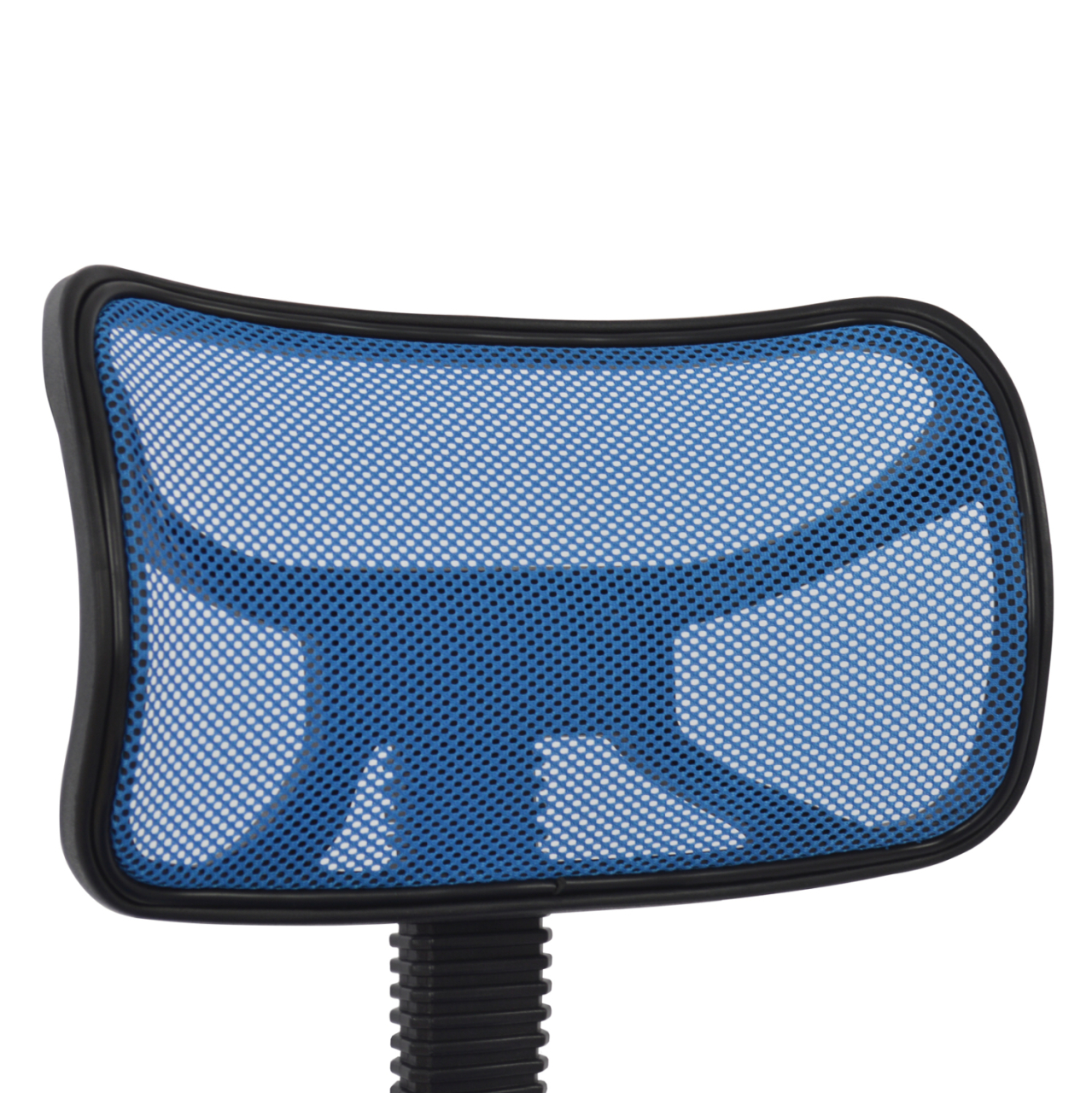 Office chair HM1026.06 blue with mesh fabric 40,5x50,5x91,5 cm. [7]