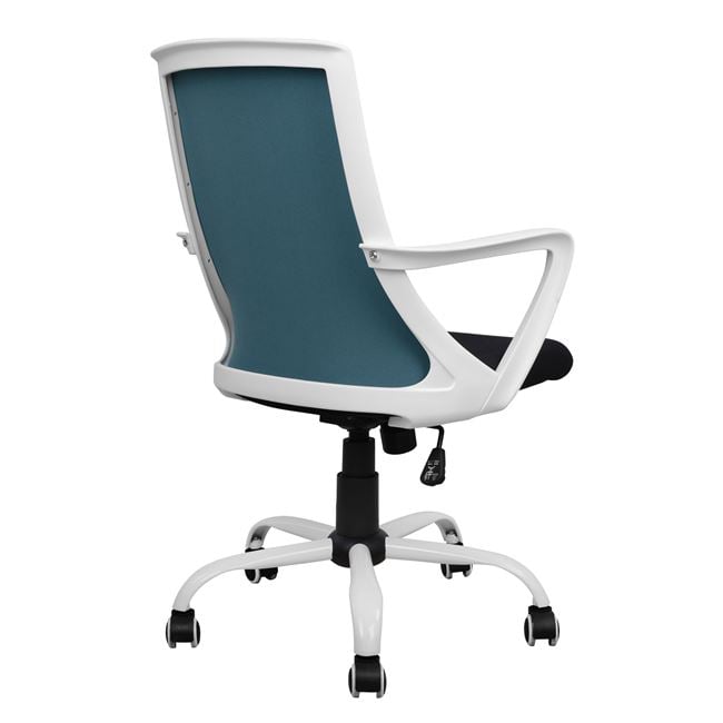 Office chair HM1053.06 Blue with mesh and metal base 58x59x103 cm [5]