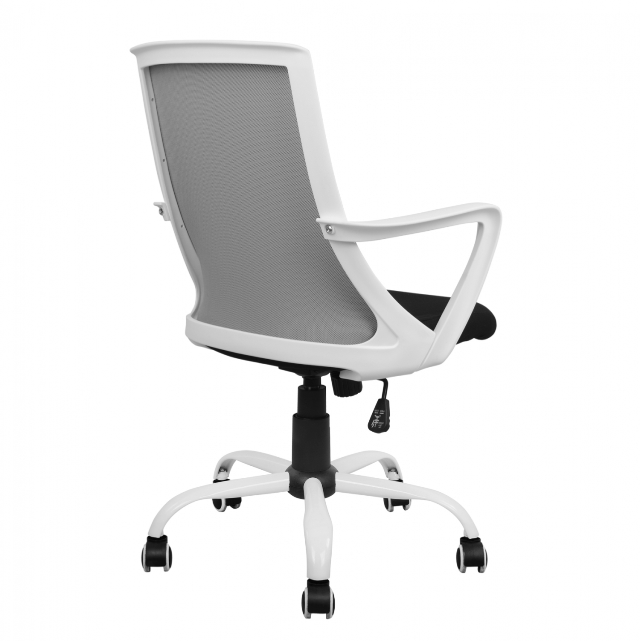 Office chair HM1053.21 Grey with mesh and metal base 58x59x103 cm [5]