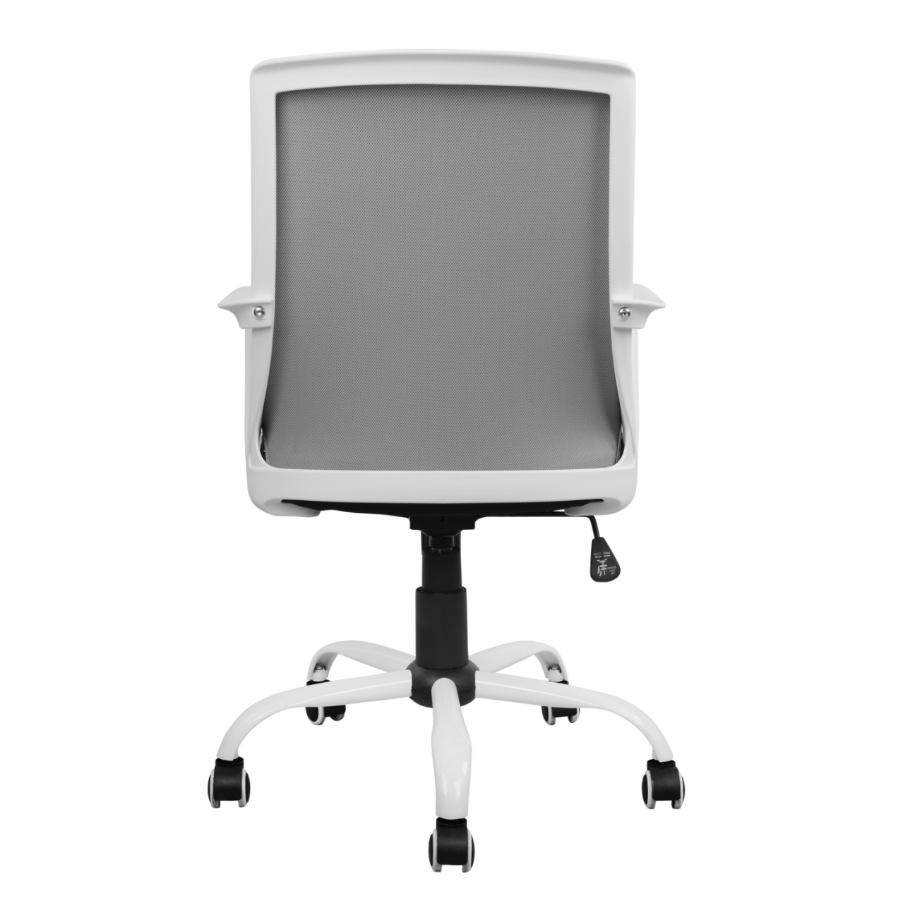 Office chair HM1053.21 Grey with mesh and metal base 58x59x103 cm [6]