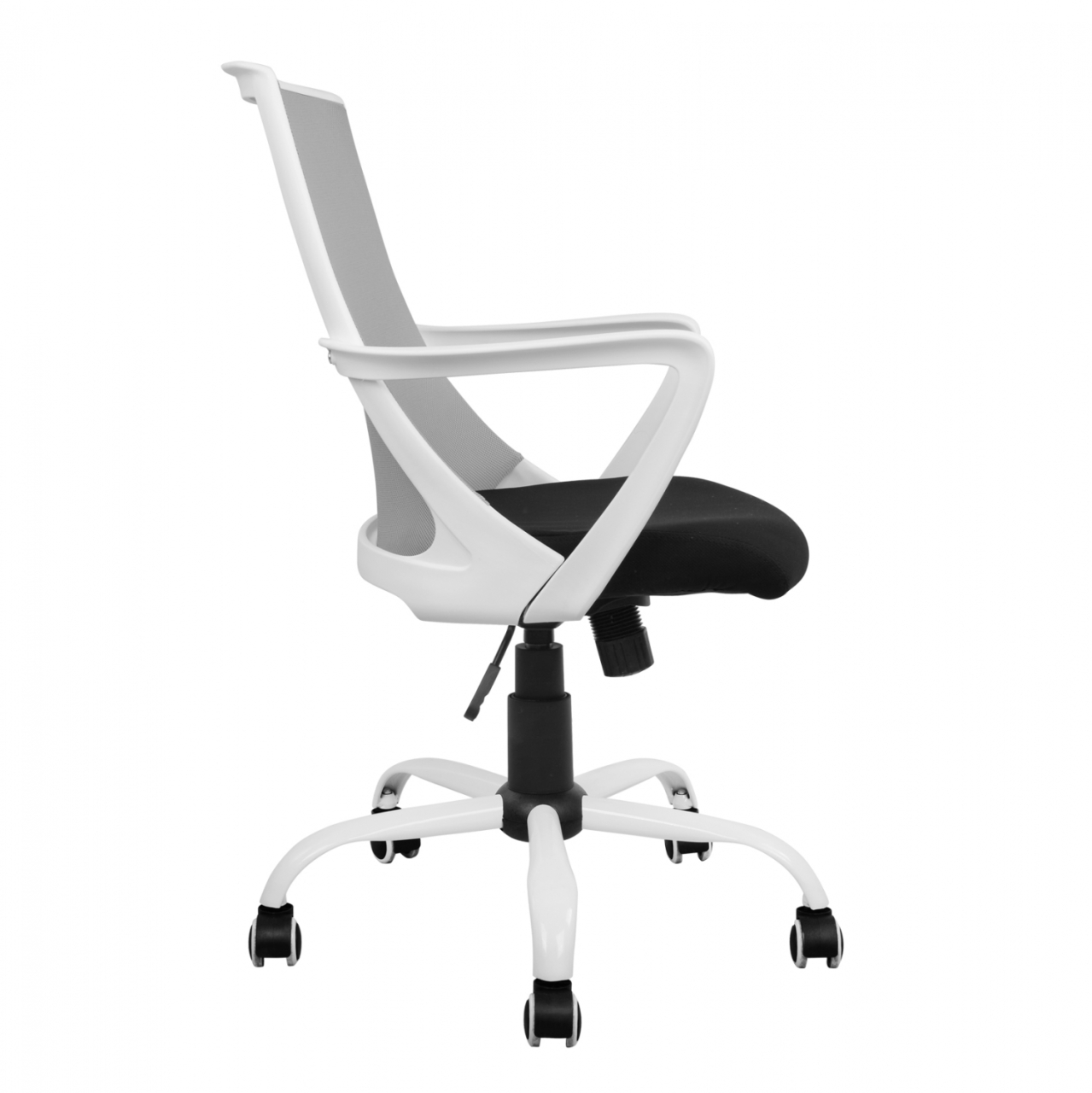 Office chair HM1053.21 Grey with mesh and metal base 58x59x103 cm [4]
