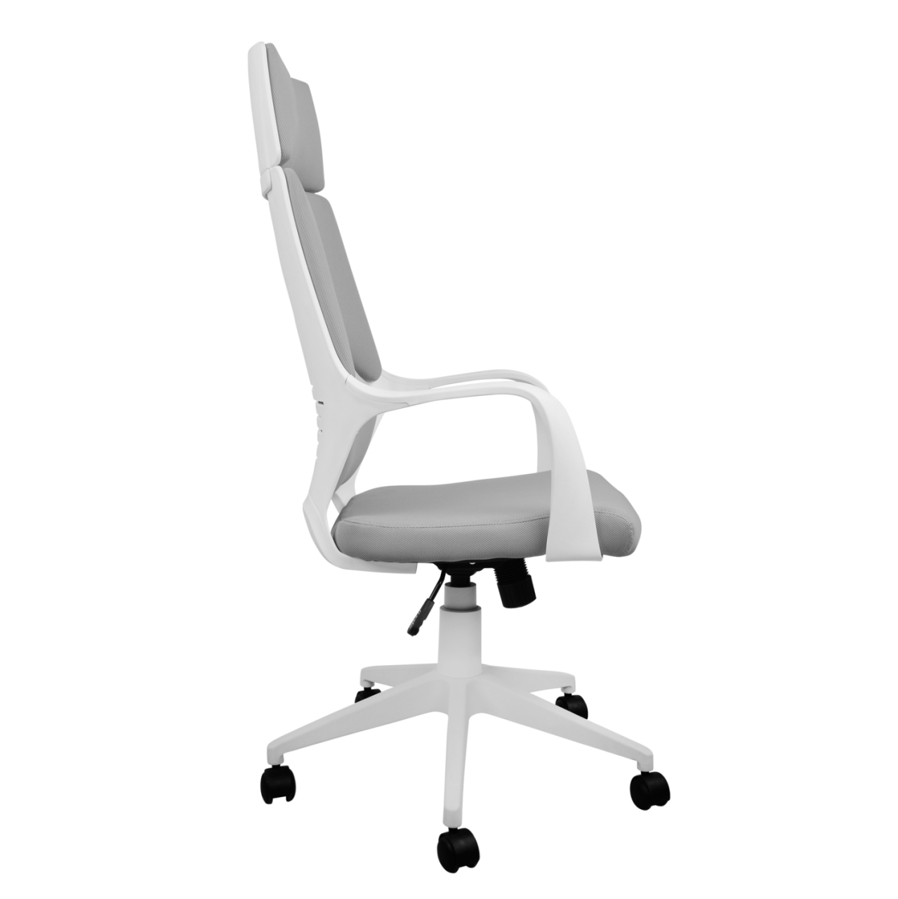 Office chair HM1054.21 Grey and White frame 64x61x126 cm [4]